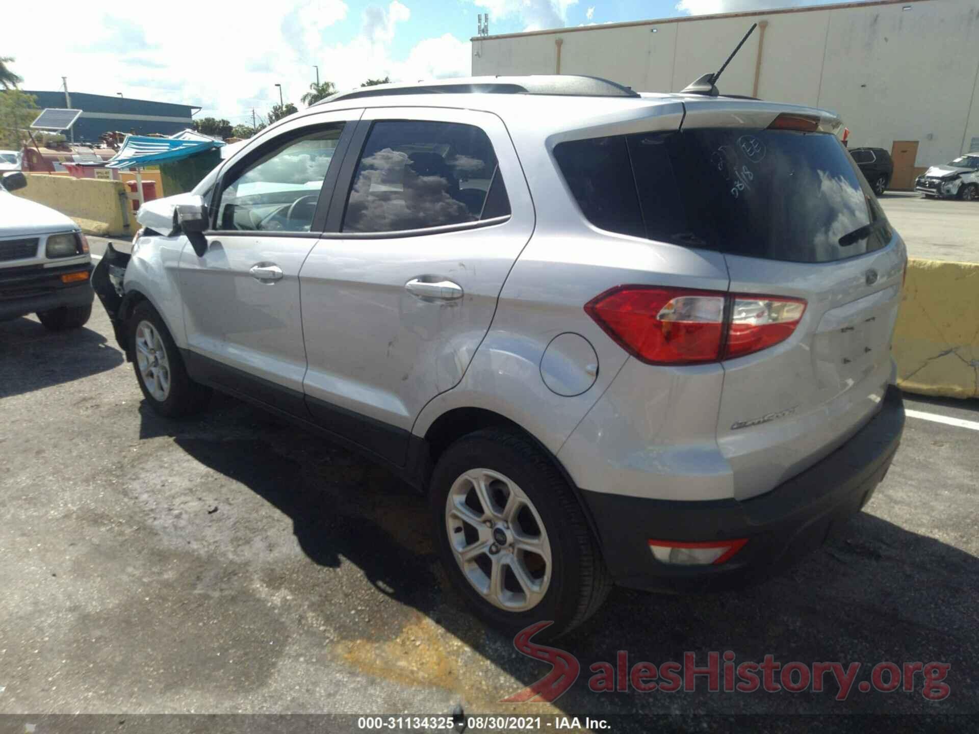 MAJ3S2GE6MC402264 2021 FORD ECOSPORT