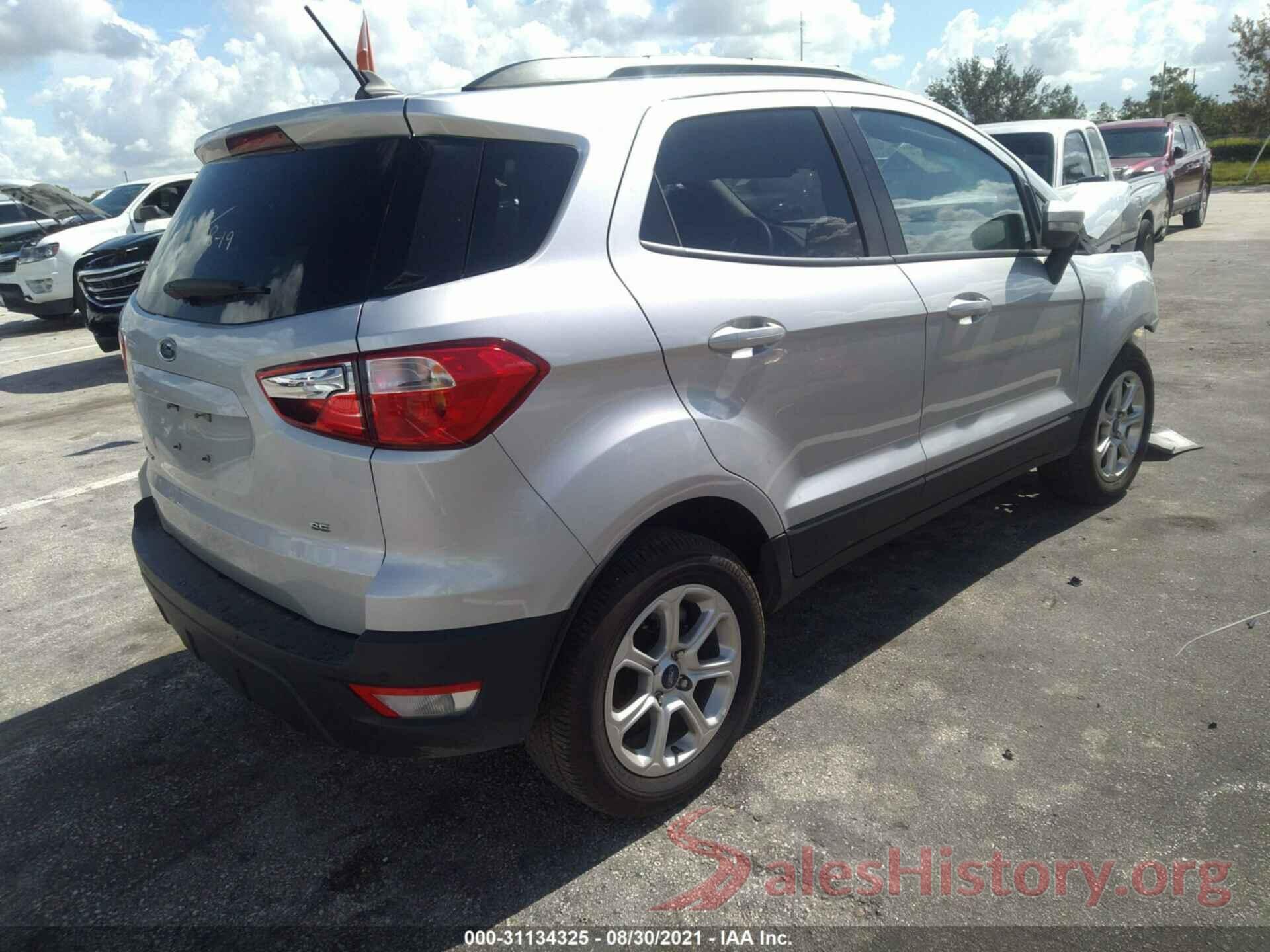 MAJ3S2GE6MC402264 2021 FORD ECOSPORT