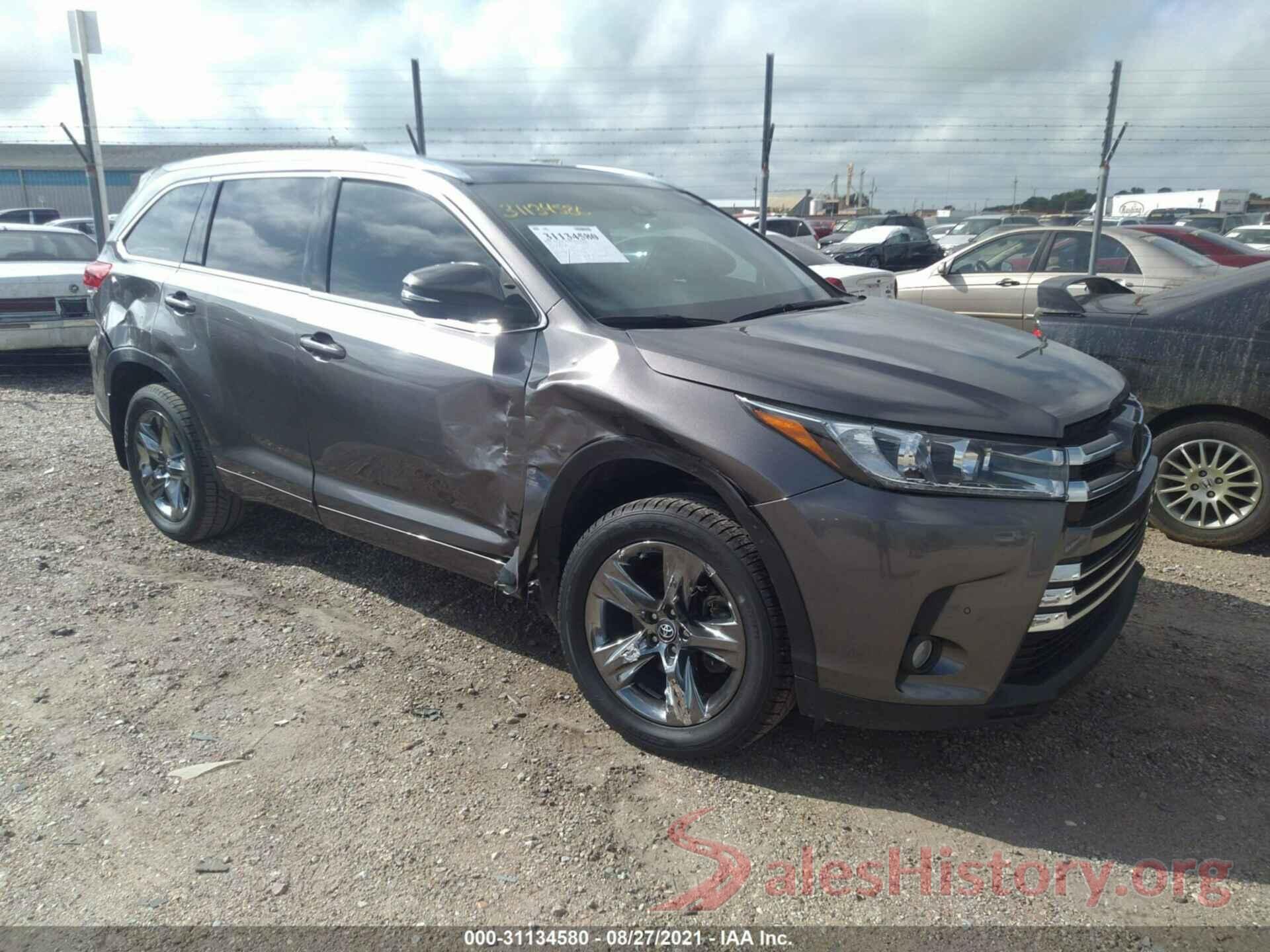 5TDDZRFH5JS869068 2018 TOYOTA HIGHLANDER