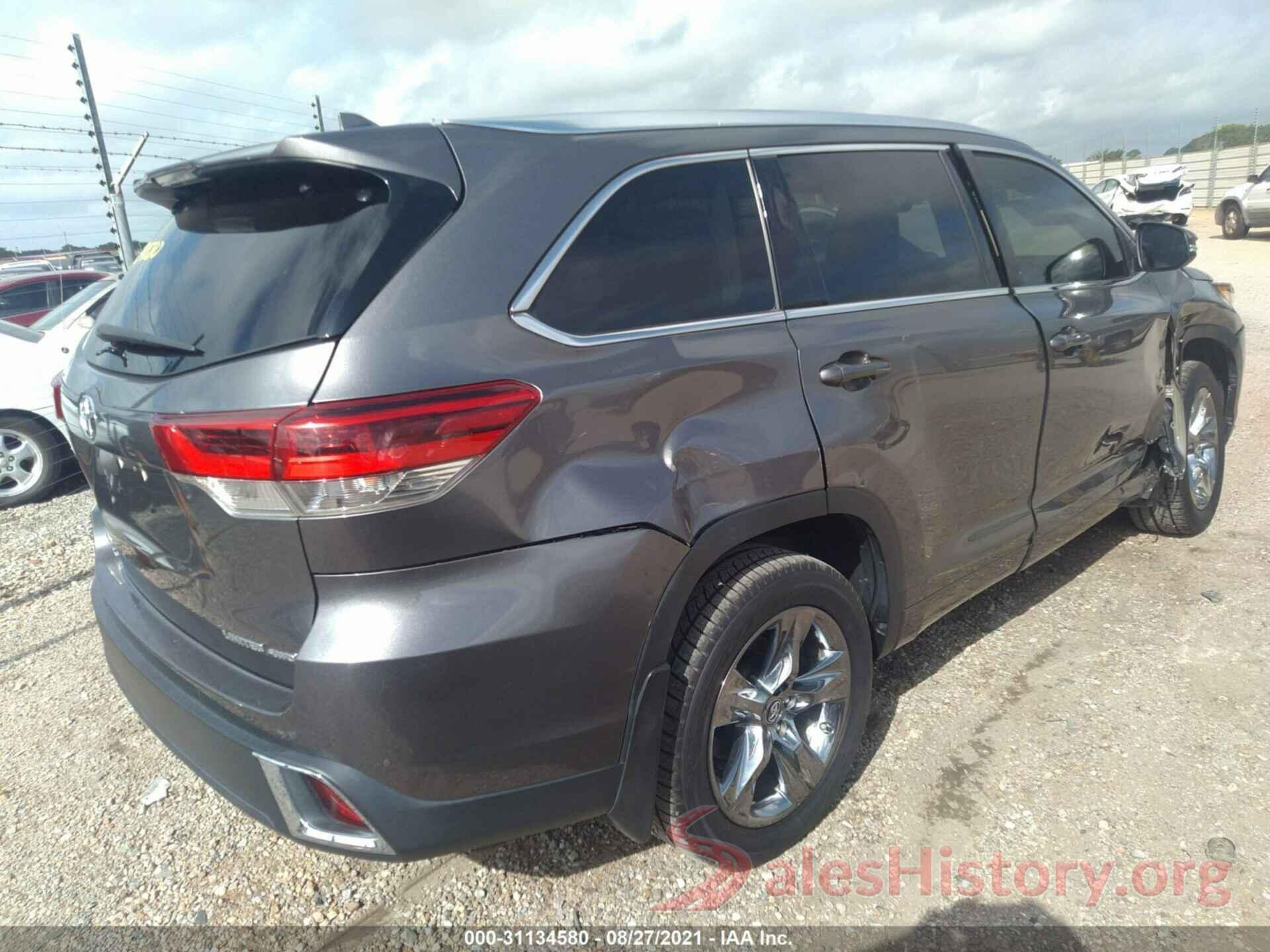 5TDDZRFH5JS869068 2018 TOYOTA HIGHLANDER