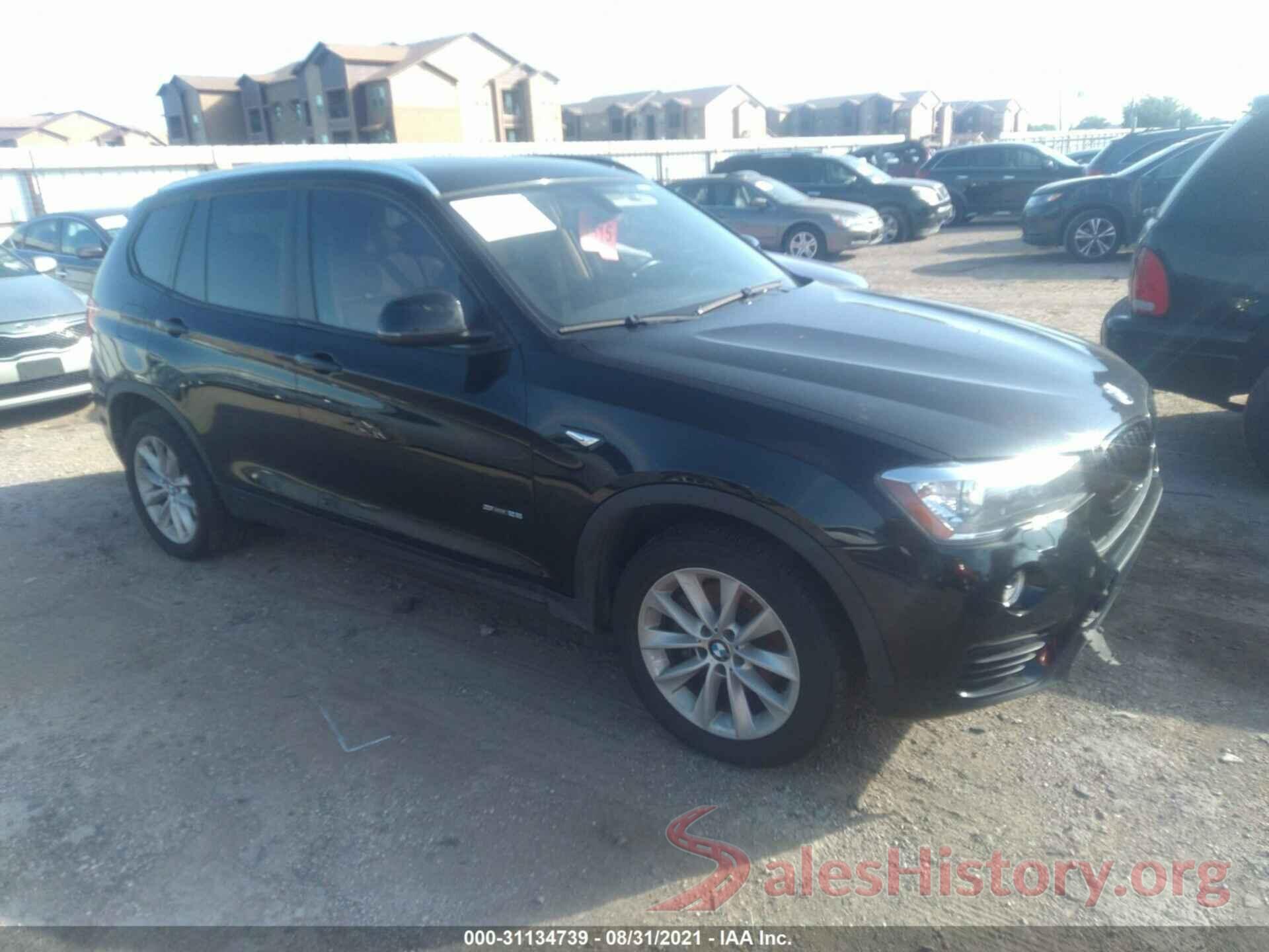 5UXWZ7C36H0X41164 2017 BMW X3