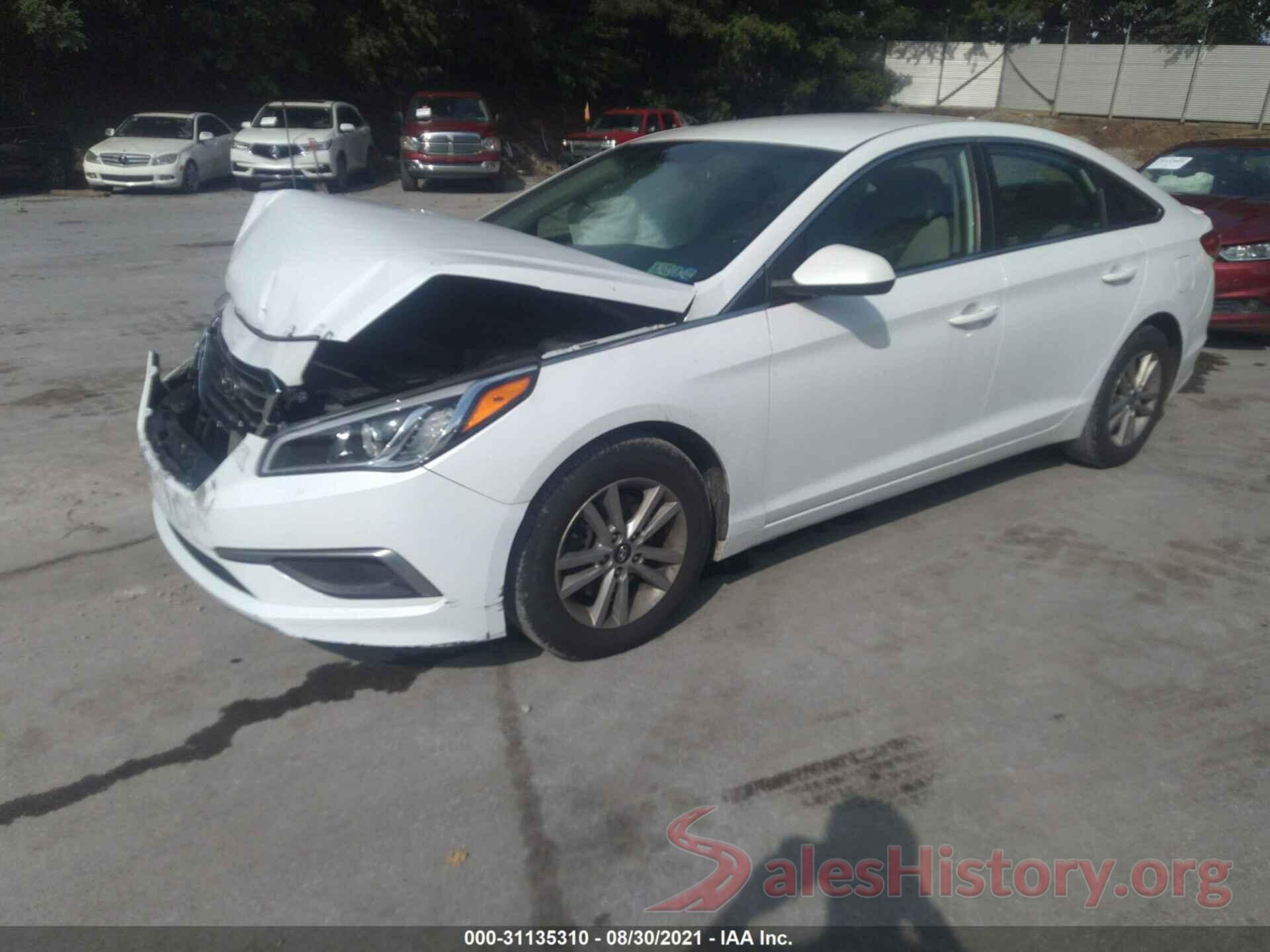 5NPE24AFXGH369679 2016 HYUNDAI SONATA