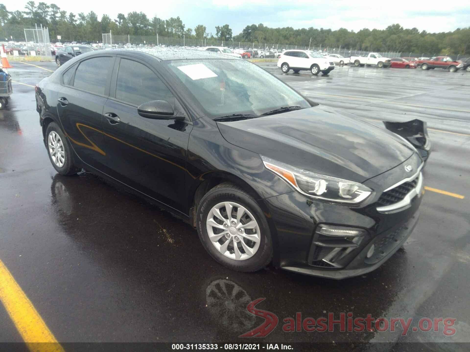 3KPF24ADXLE140307 2020 KIA FORTE