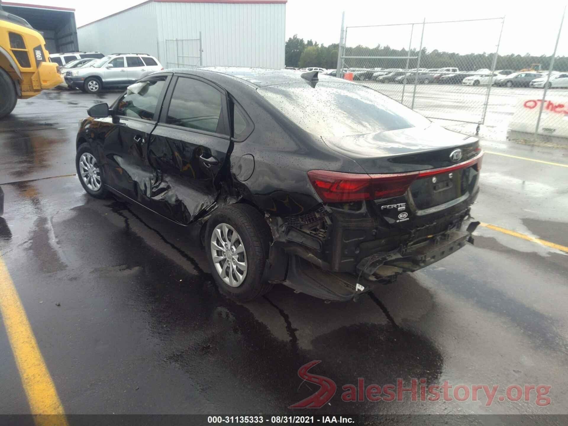 3KPF24ADXLE140307 2020 KIA FORTE