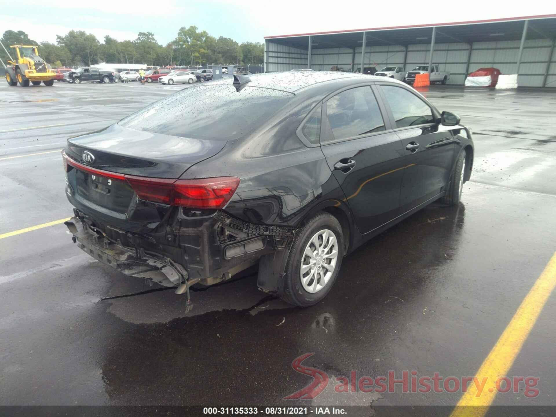 3KPF24ADXLE140307 2020 KIA FORTE