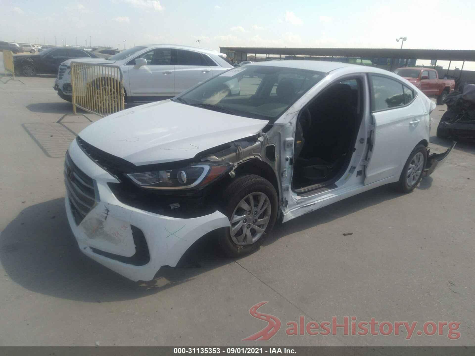 5NPD74LFXJH261189 2018 HYUNDAI ELANTRA