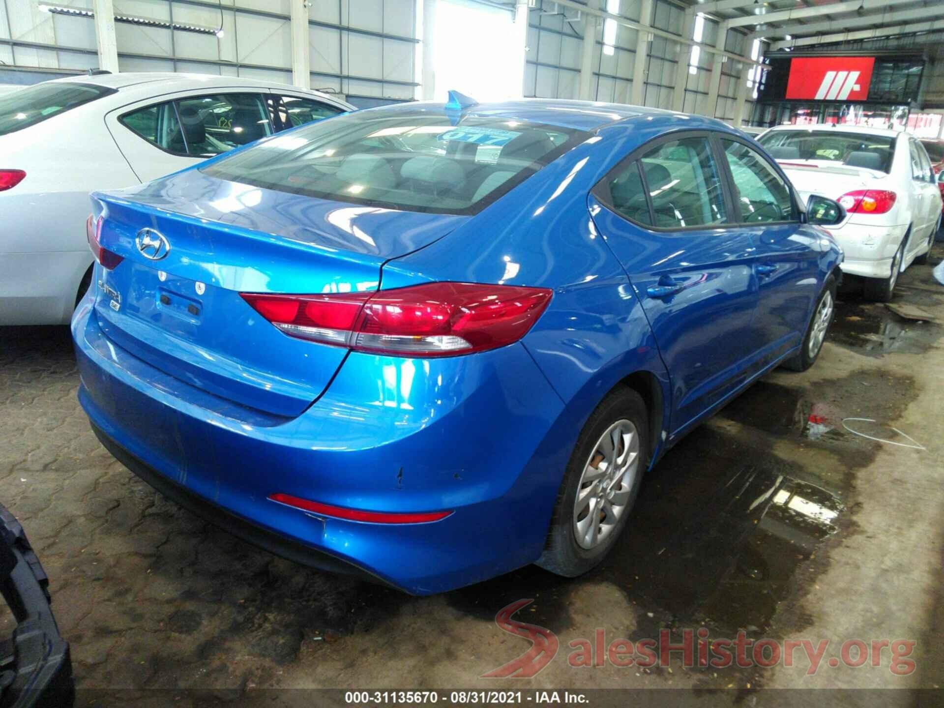 000D74LF2HU097190 2017 HYUNDAI ELANTRA