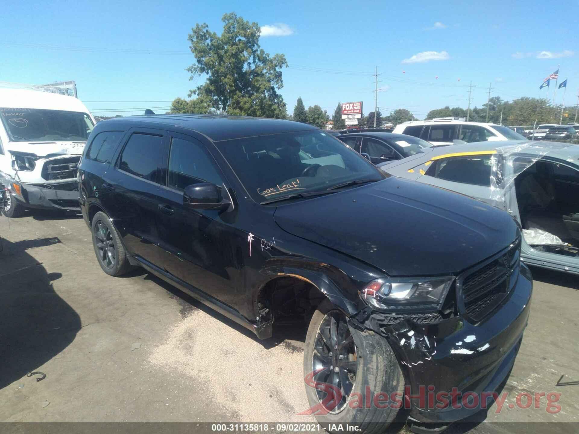 1C4RDJAGXJC161341 2018 DODGE DURANGO