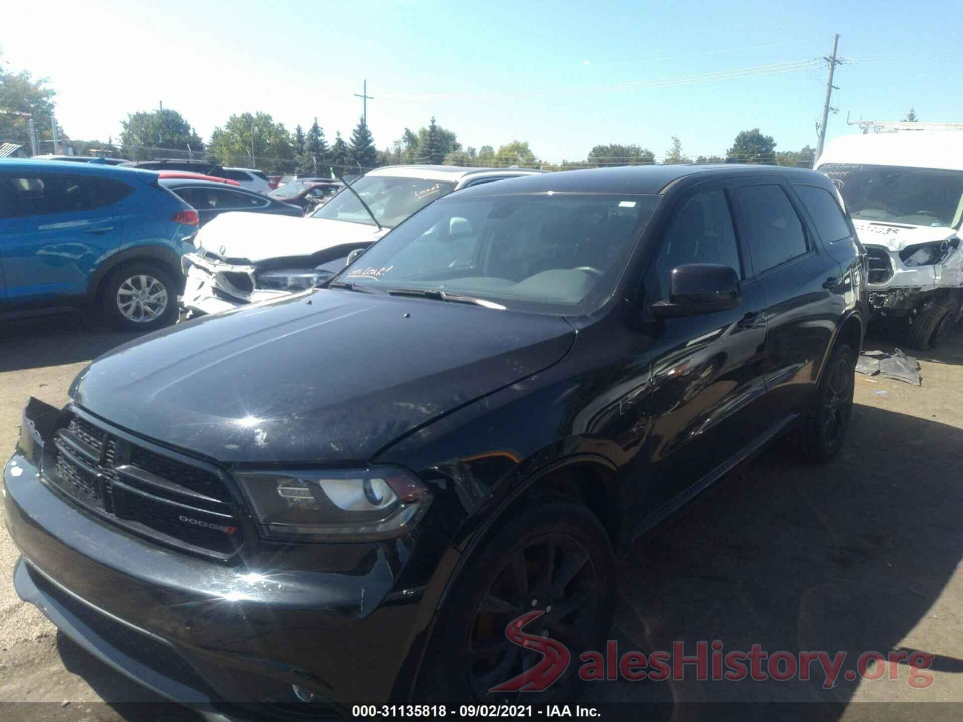 1C4RDJAGXJC161341 2018 DODGE DURANGO