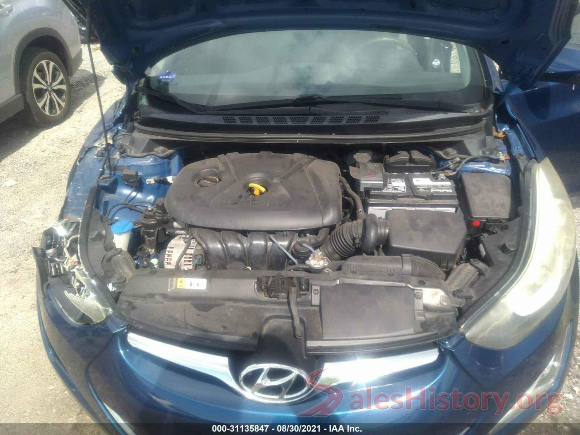 5NPDH4AE5GH688943 2016 HYUNDAI ELANTRA