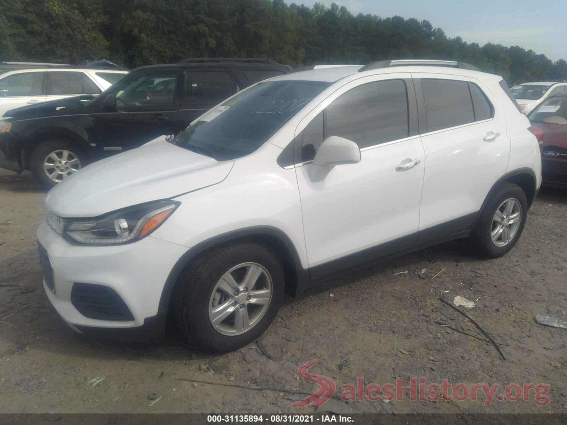 3GNCJLSB0LL322663 2020 CHEVROLET TRAX