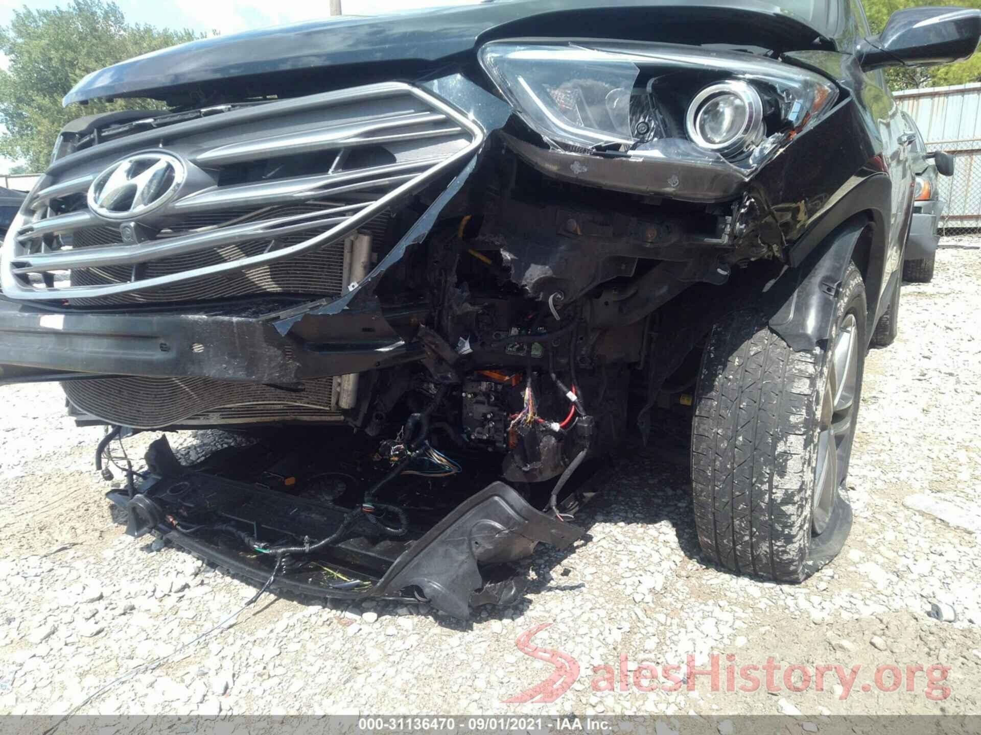 5XYZUDLB1HG485402 2017 HYUNDAI SANTA FE SPORT