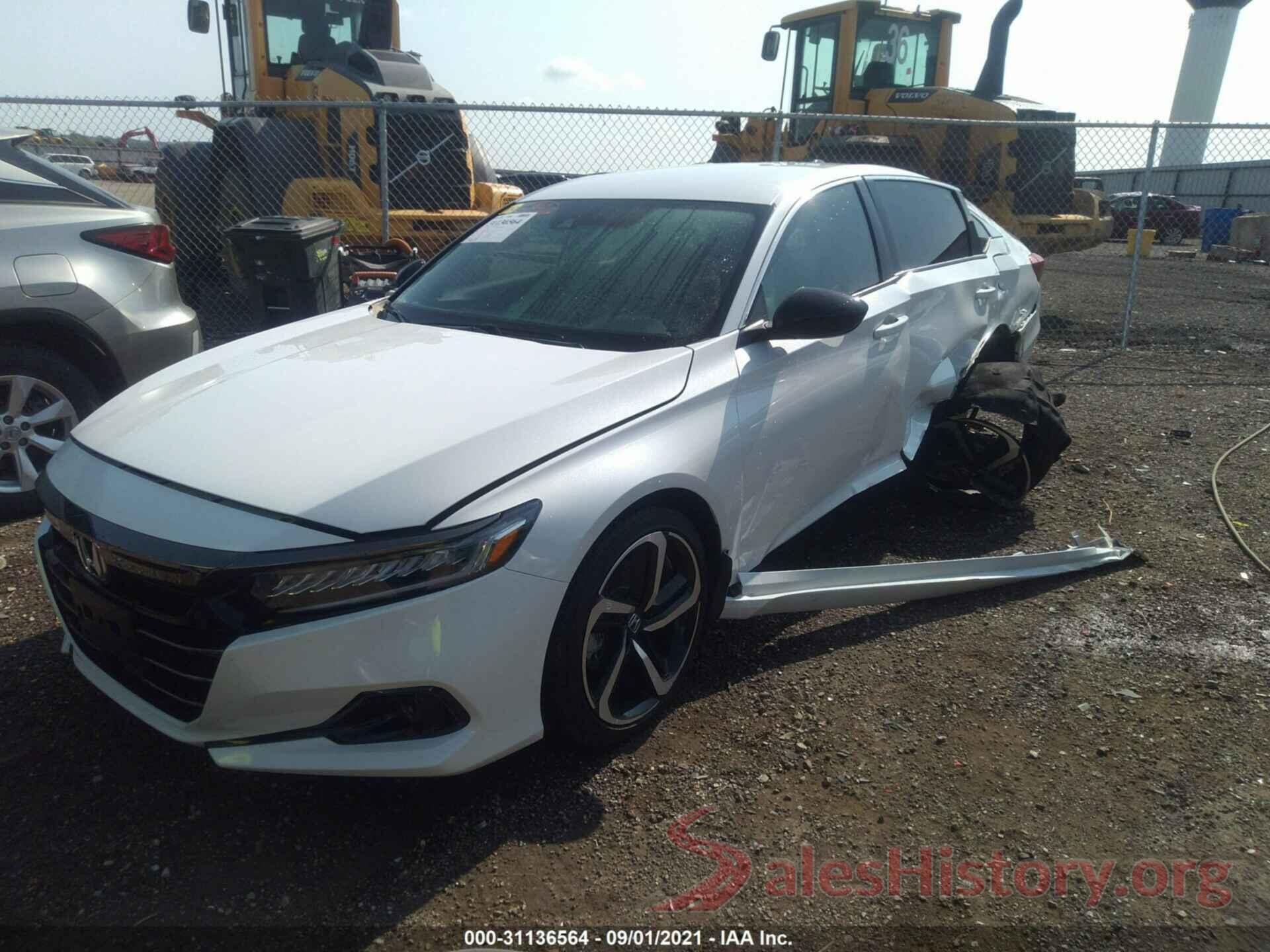 1HGCV1F49MA057572 2021 HONDA ACCORD SEDAN