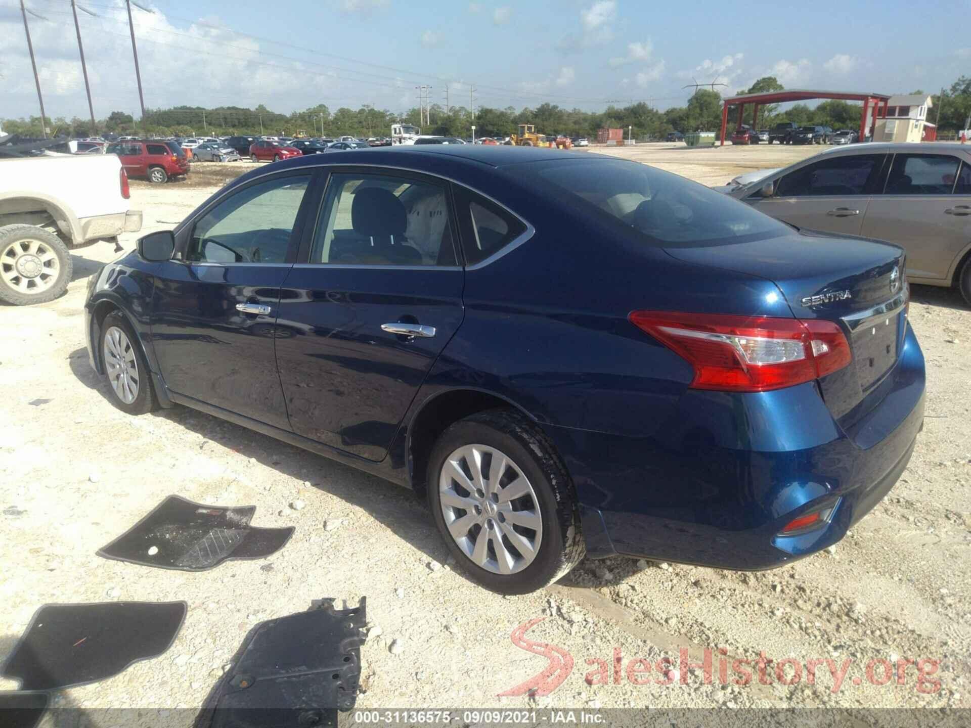 3N1AB7AP1KY398706 2019 NISSAN SENTRA