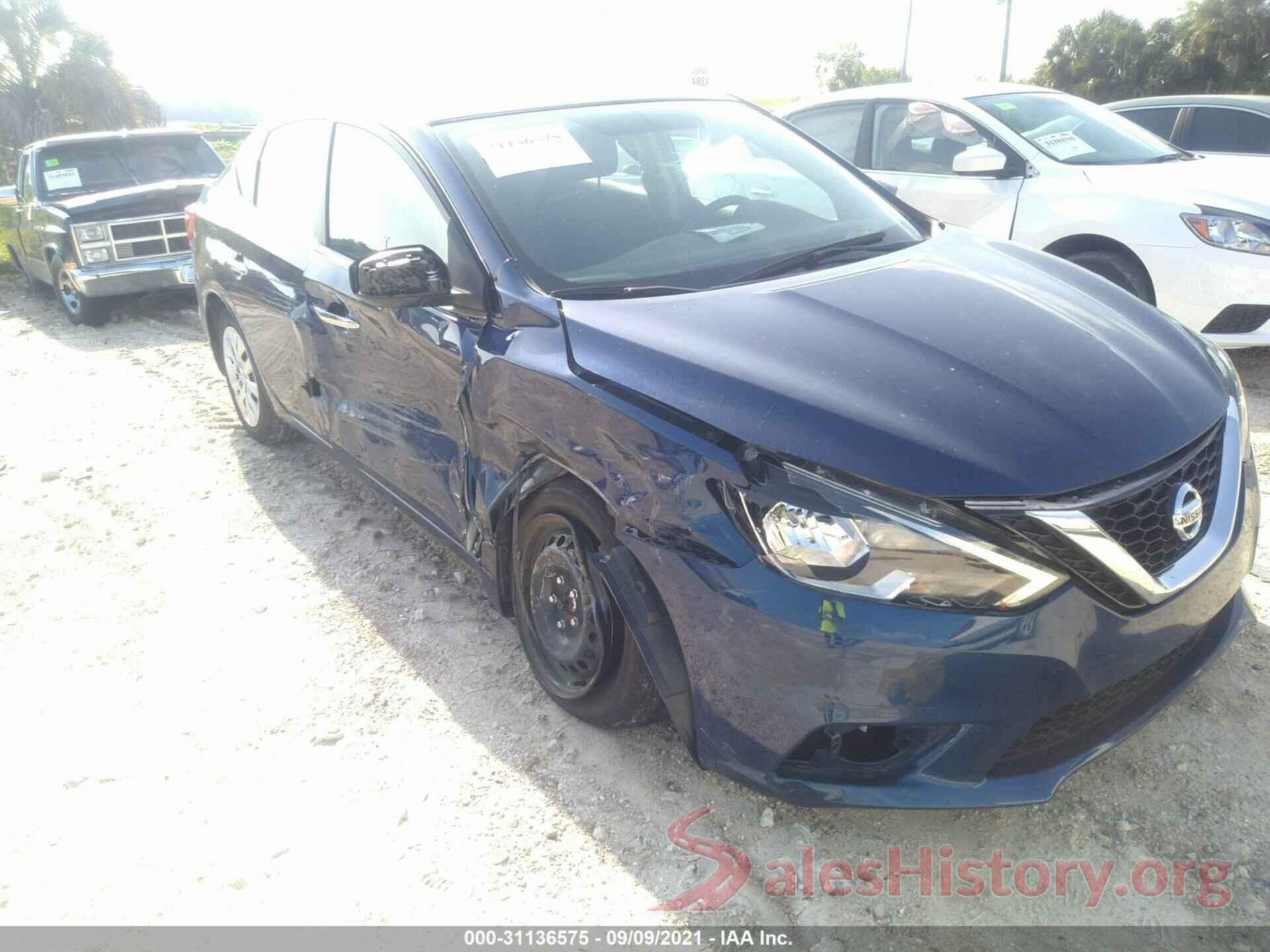 3N1AB7AP1KY398706 2019 NISSAN SENTRA