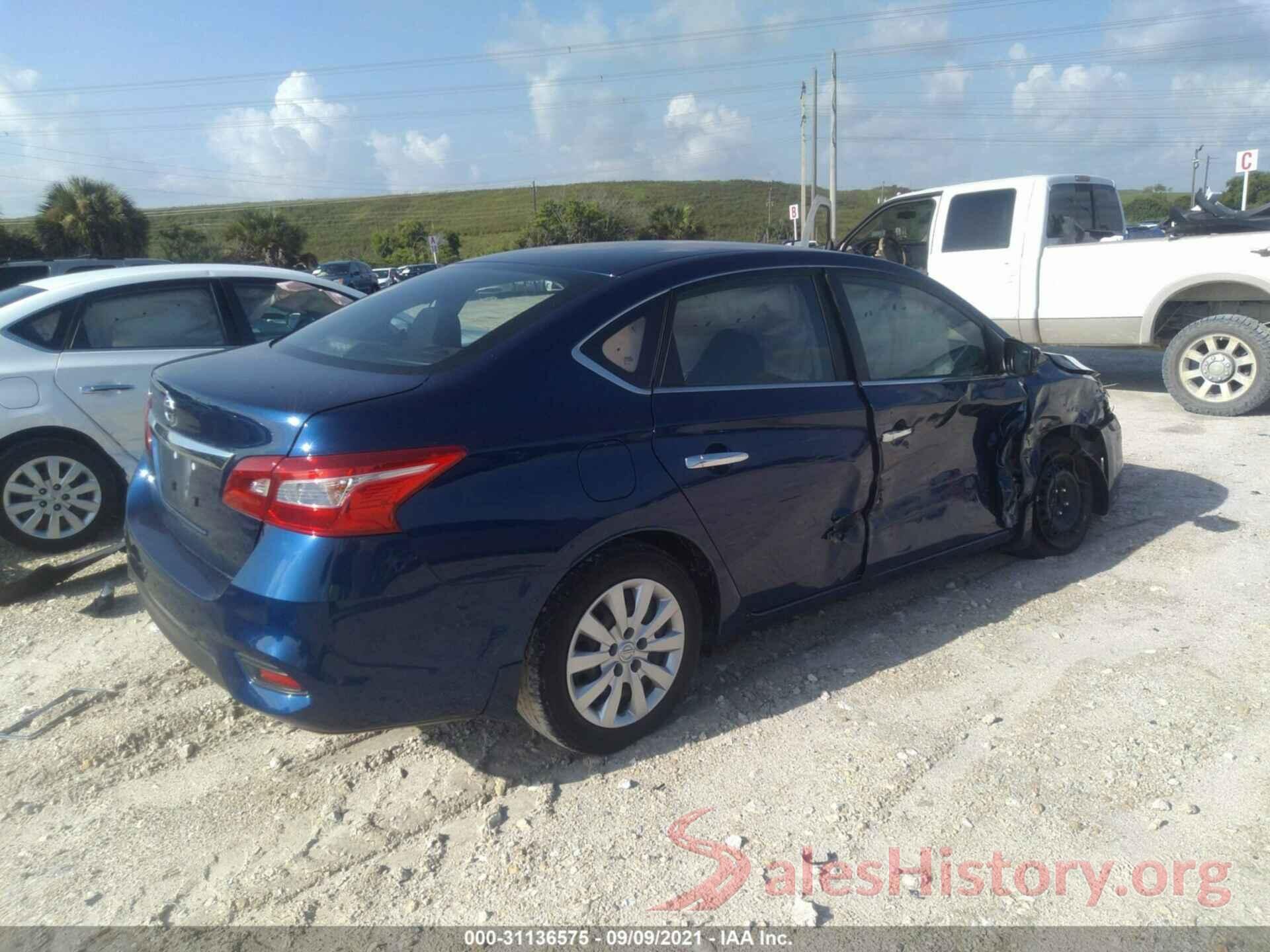 3N1AB7AP1KY398706 2019 NISSAN SENTRA