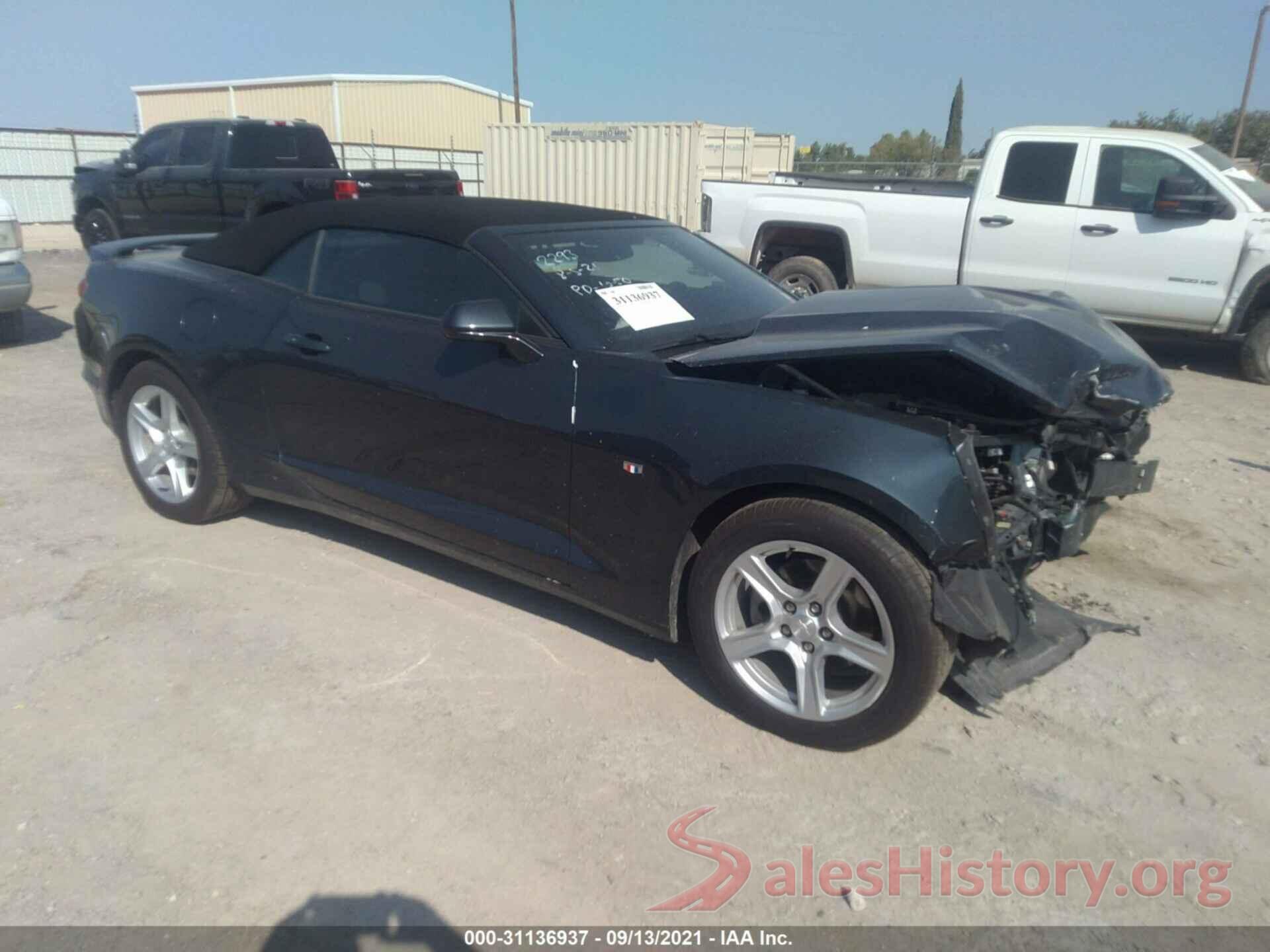 1G1FB3DS3L0102293 2020 CHEVROLET CAMARO