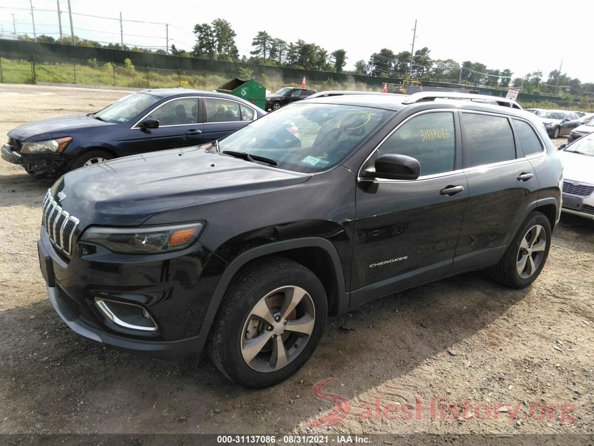 1C4PJMDX8KD281308 2019 JEEP CHEROKEE