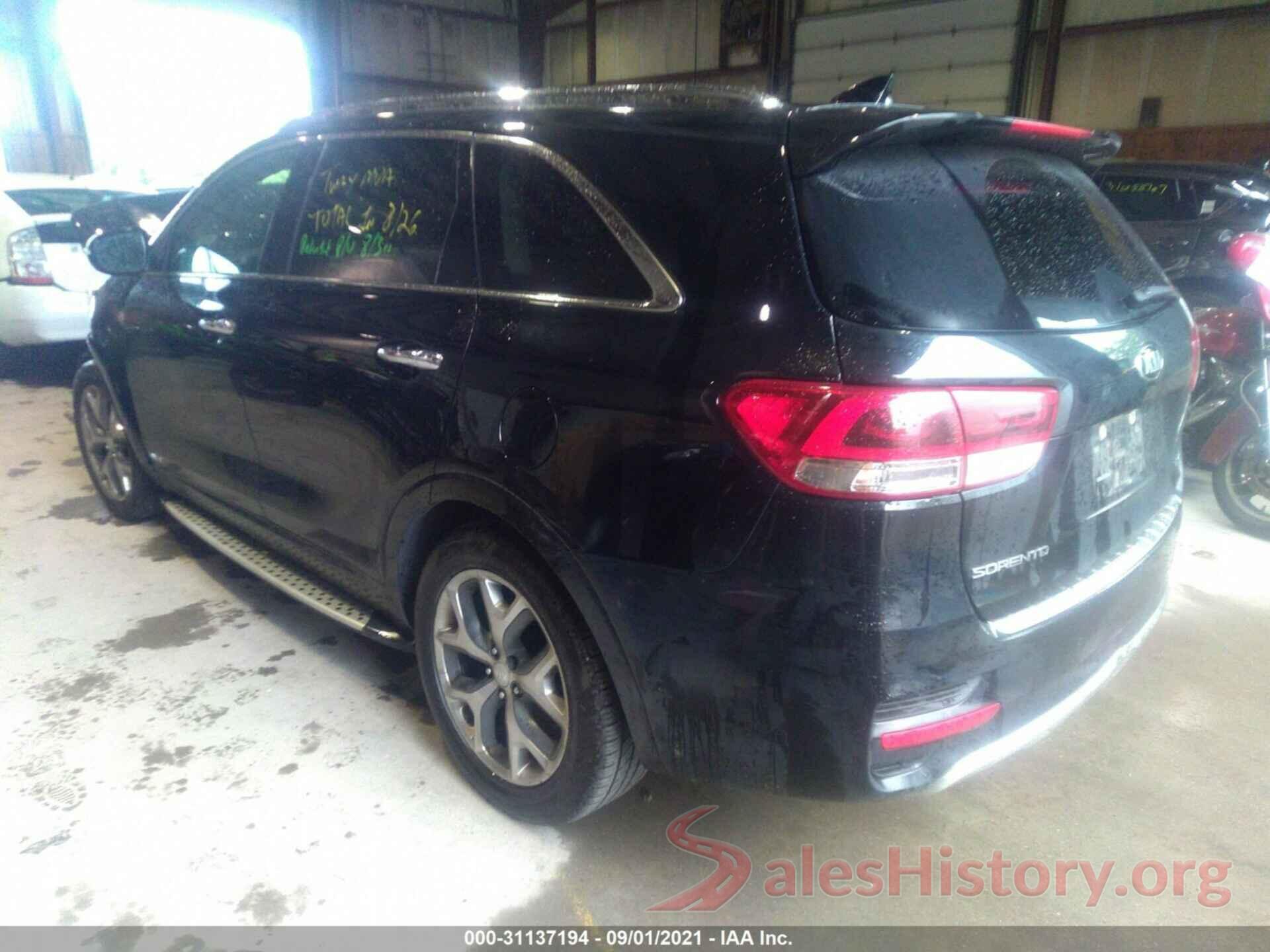 5XYPKDA57JG363451 2018 KIA SORENTO