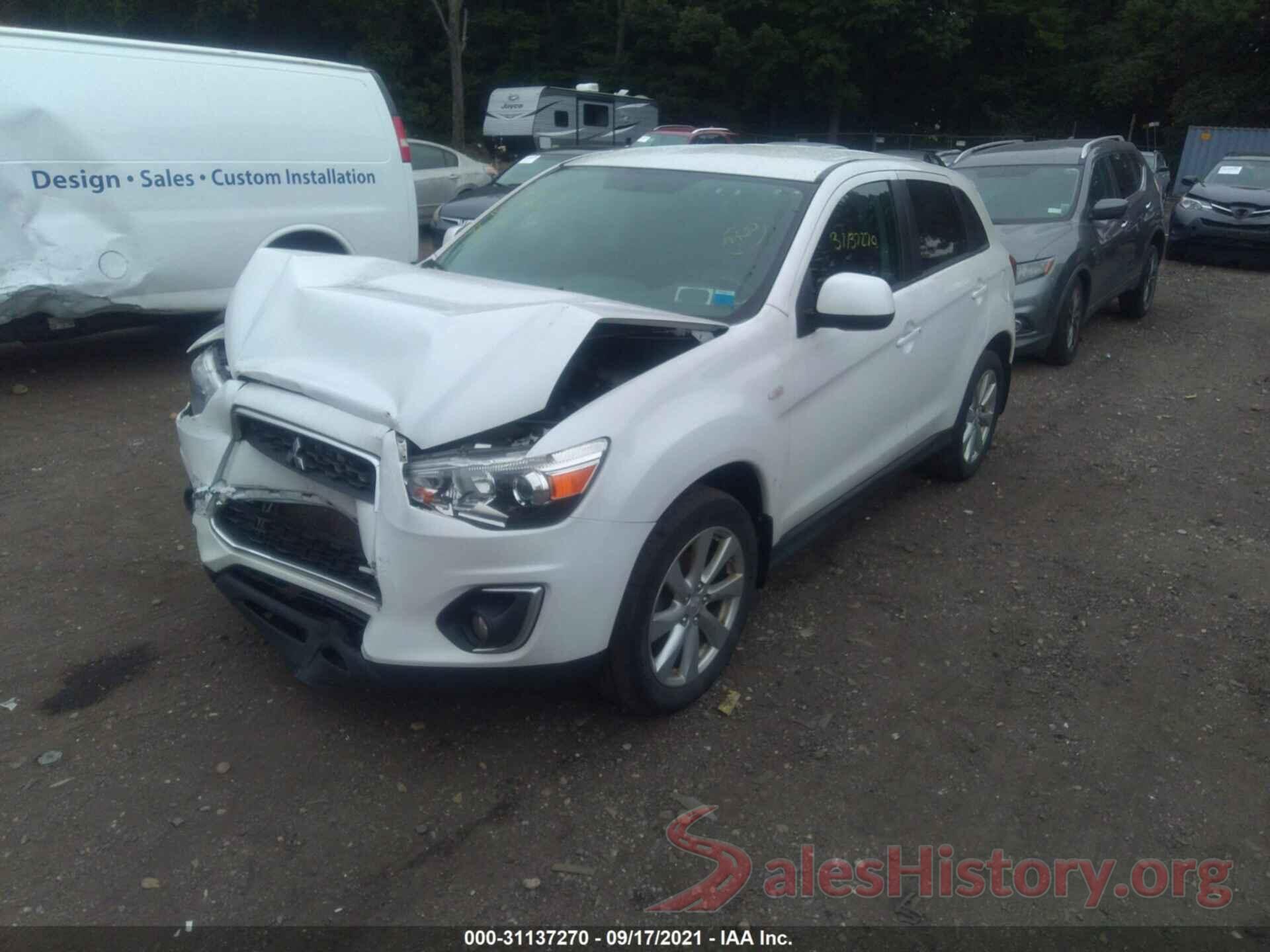 4A4AR3AU2FE058838 2015 MITSUBISHI OUTLANDER SPORT