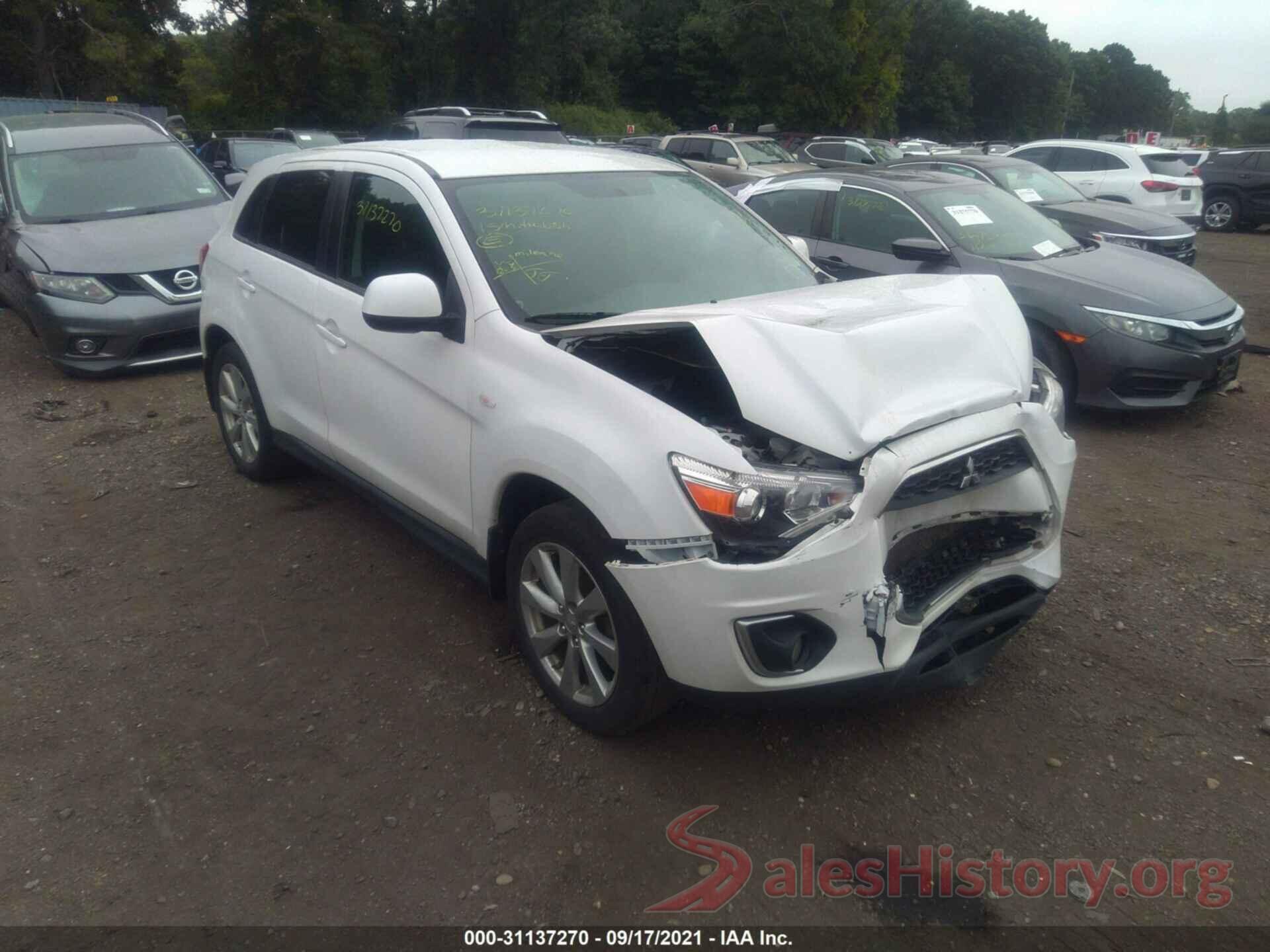 4A4AR3AU2FE058838 2015 MITSUBISHI OUTLANDER SPORT