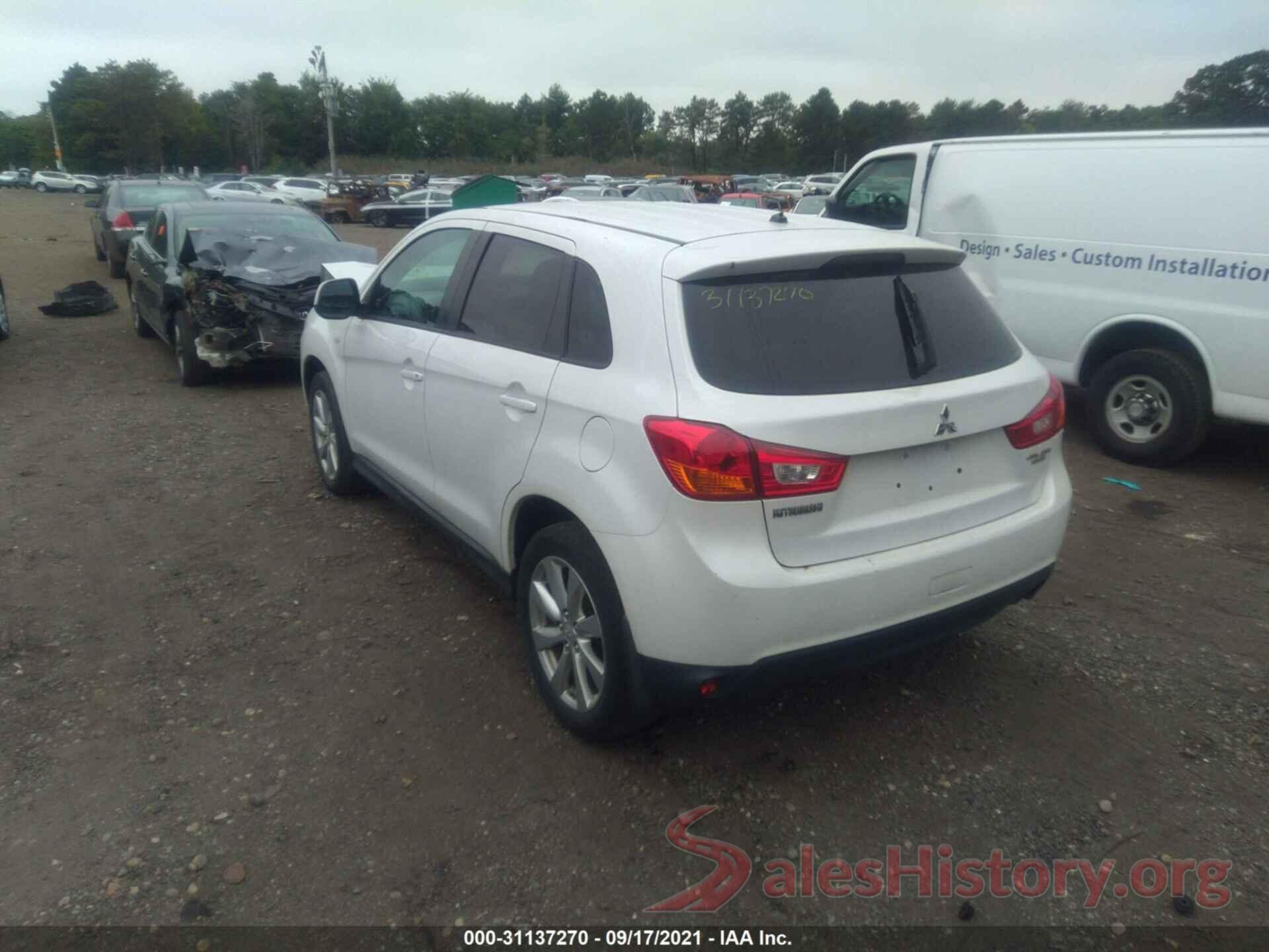 4A4AR3AU2FE058838 2015 MITSUBISHI OUTLANDER SPORT