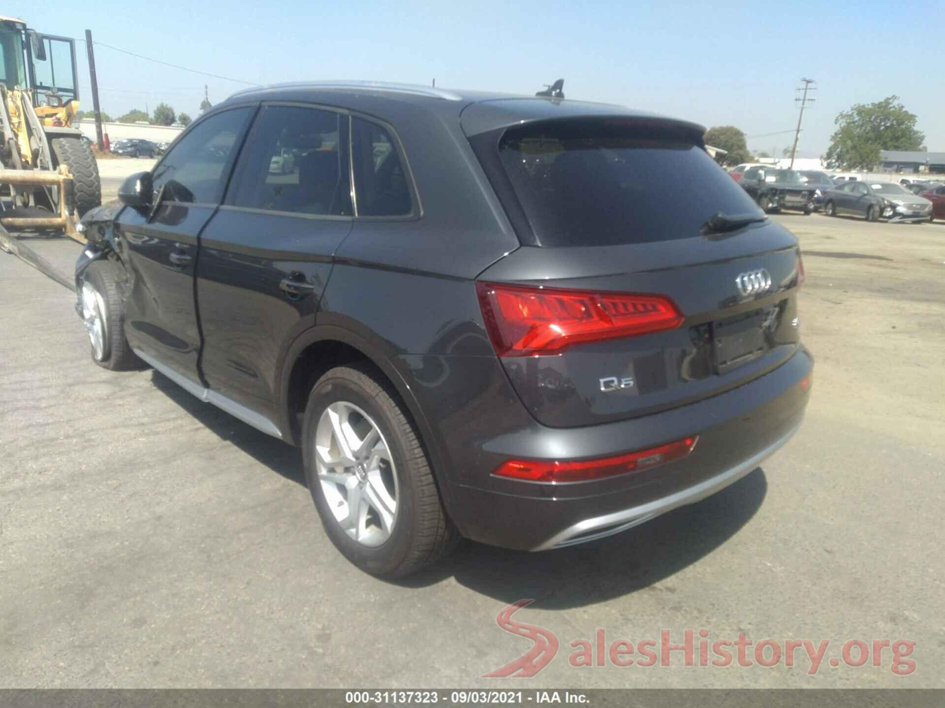 WA1ANAFYXJ2058299 2018 AUDI Q5