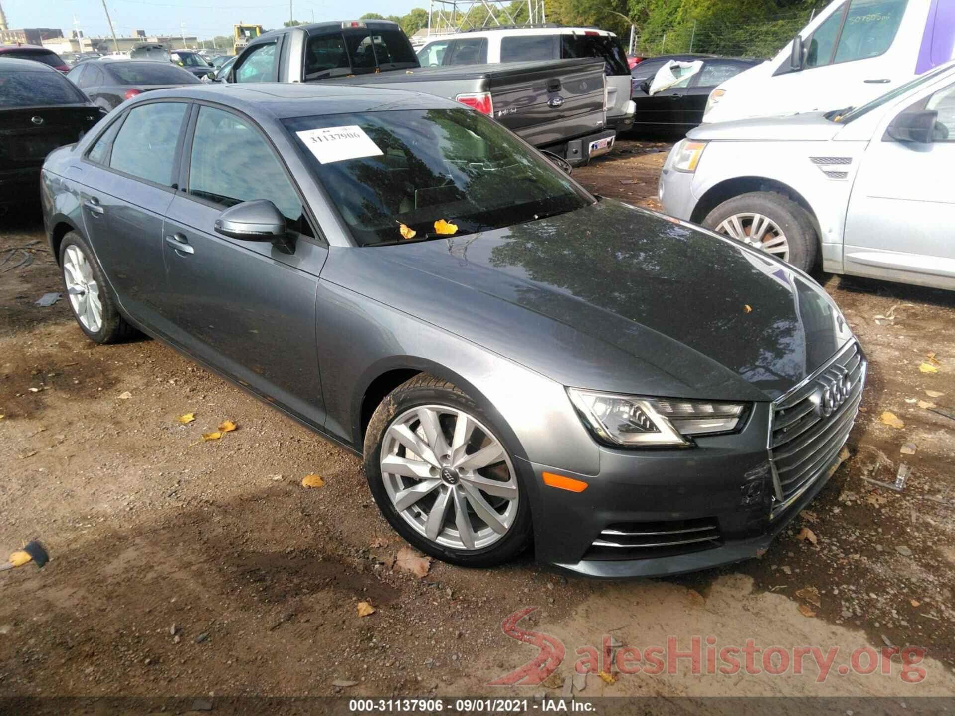 WAUANAF4XHN026932 2017 AUDI A4