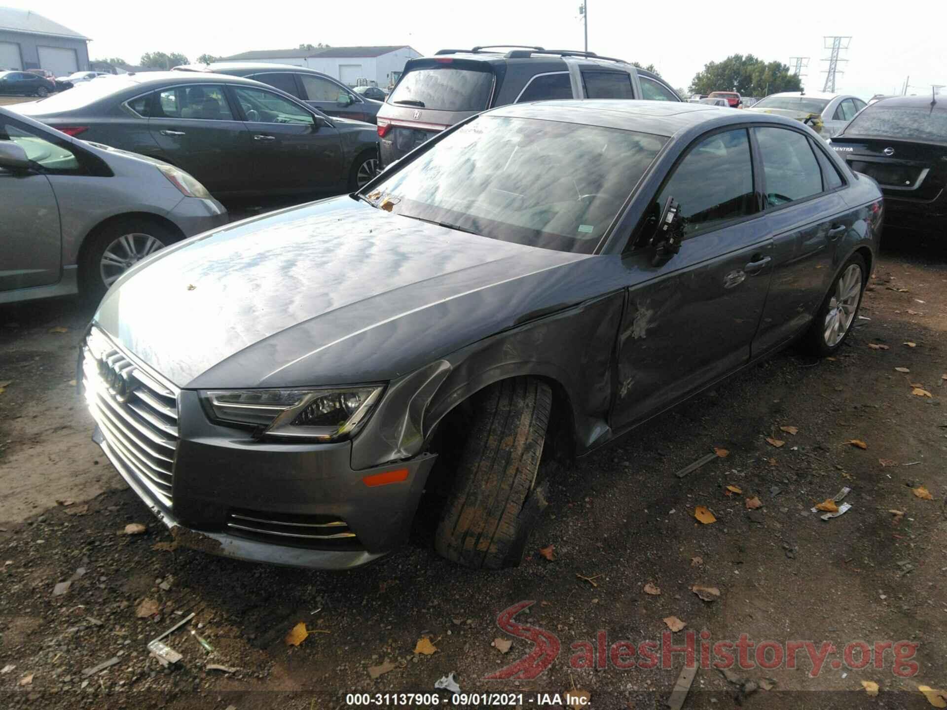 WAUANAF4XHN026932 2017 AUDI A4