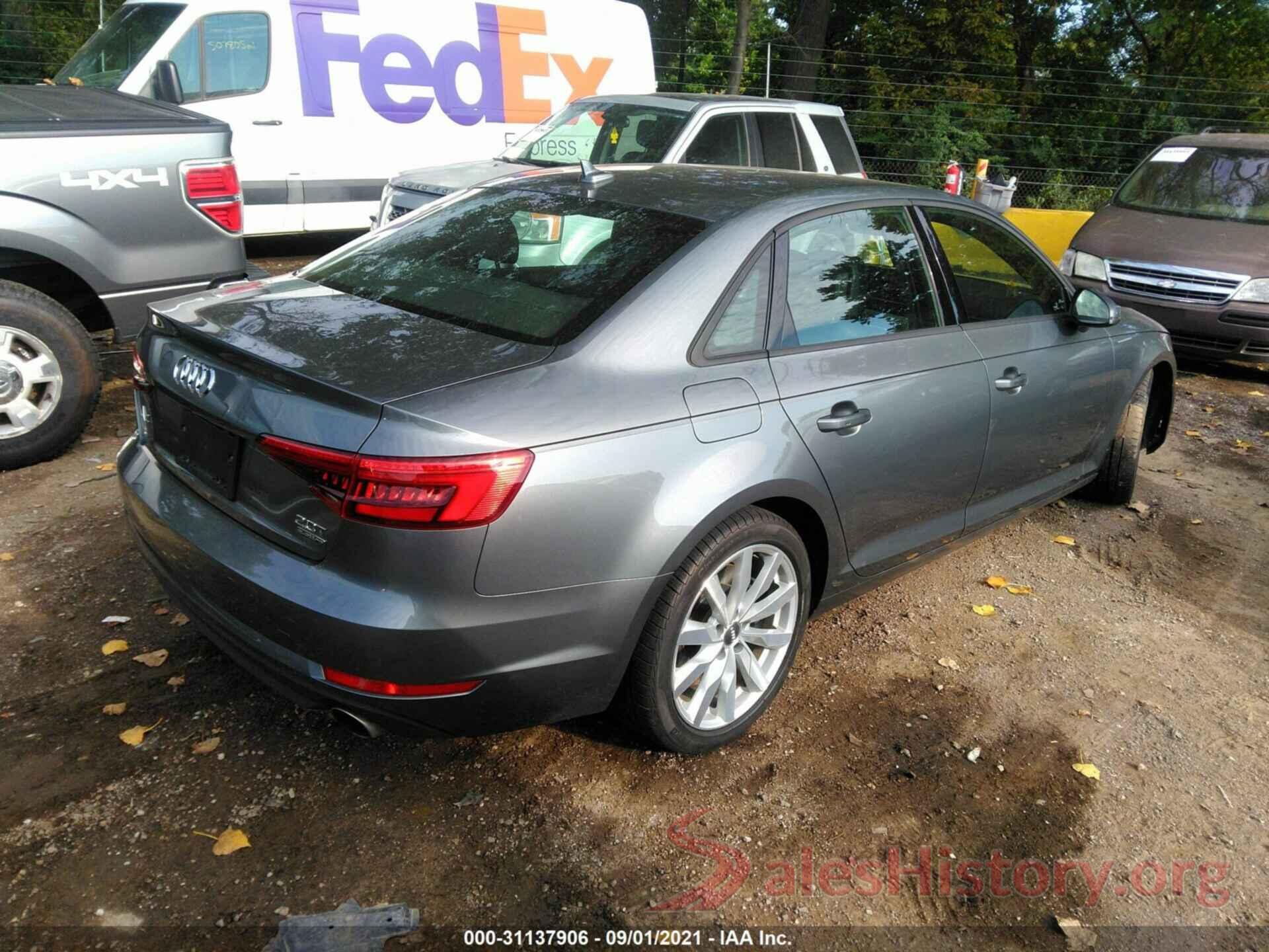 WAUANAF4XHN026932 2017 AUDI A4