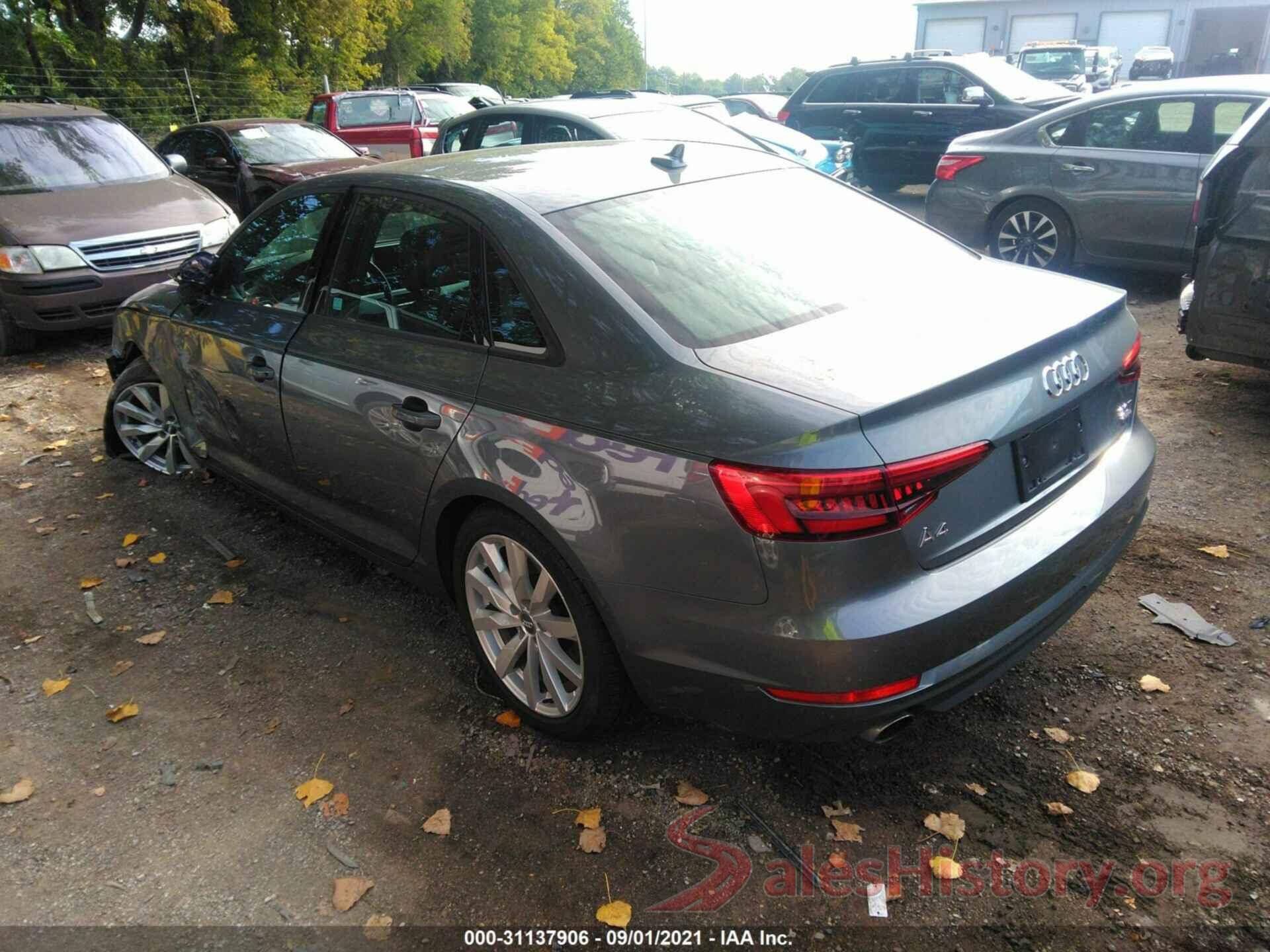 WAUANAF4XHN026932 2017 AUDI A4