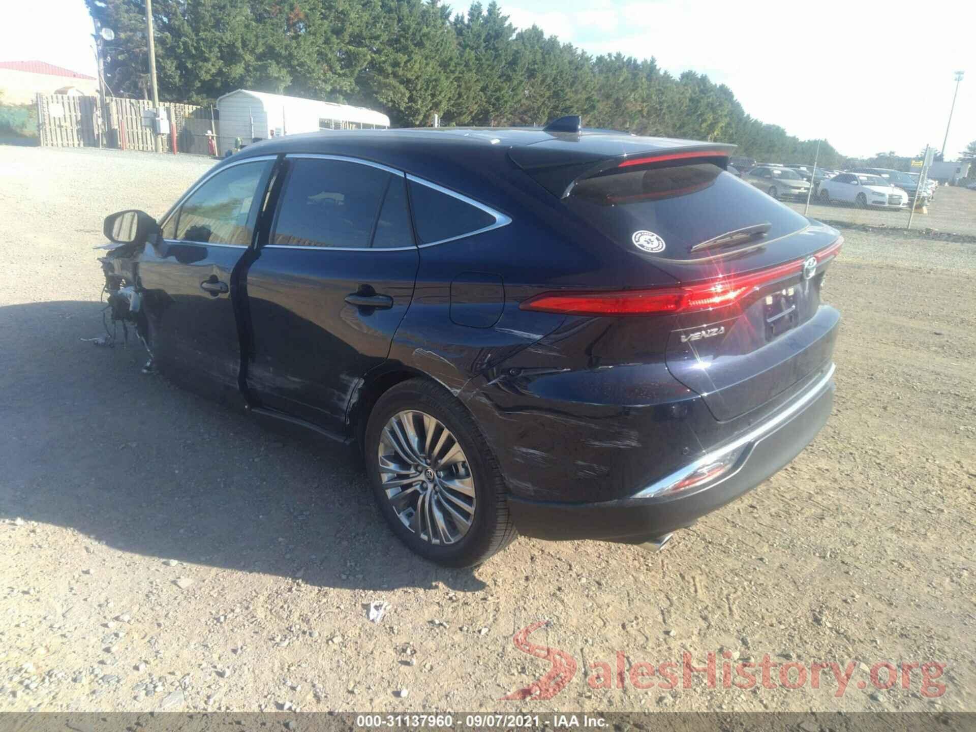 JTEAAAAHXMJ022336 2021 TOYOTA VENZA