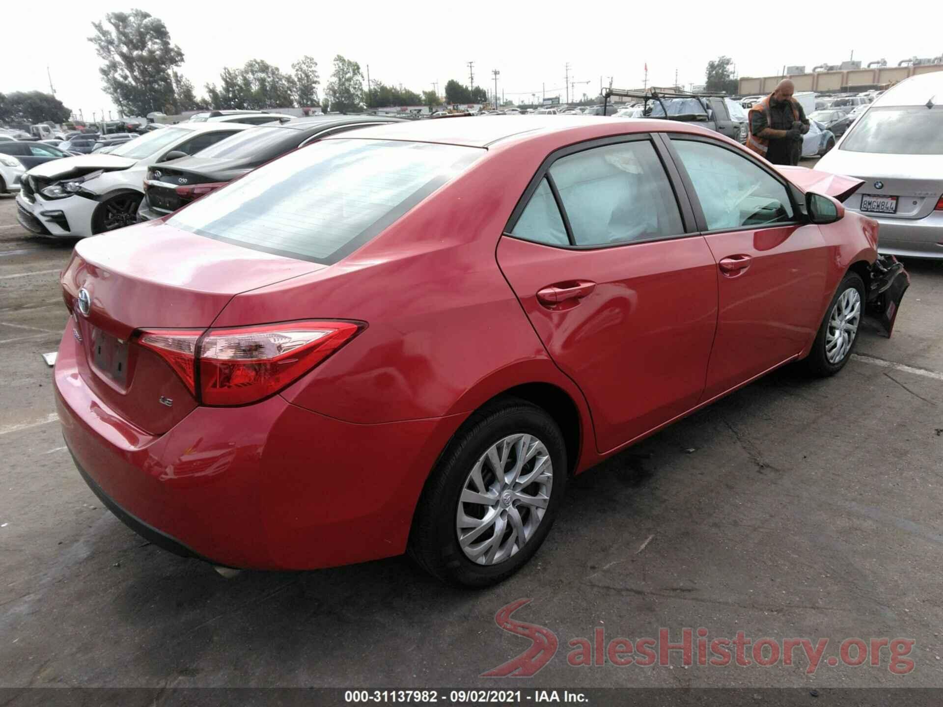 5YFBURHE6HP703492 2017 TOYOTA COROLLA