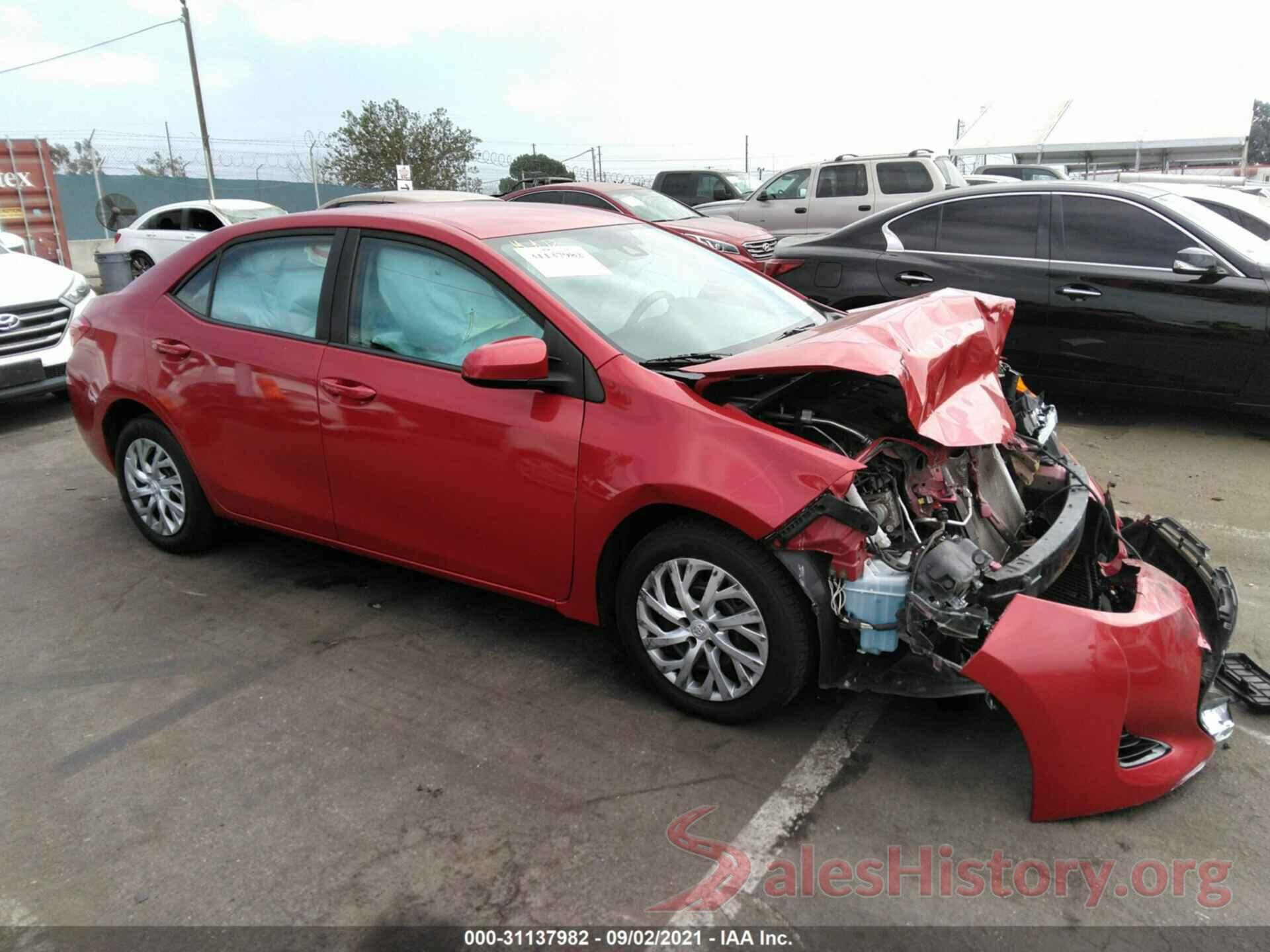 5YFBURHE6HP703492 2017 TOYOTA COROLLA