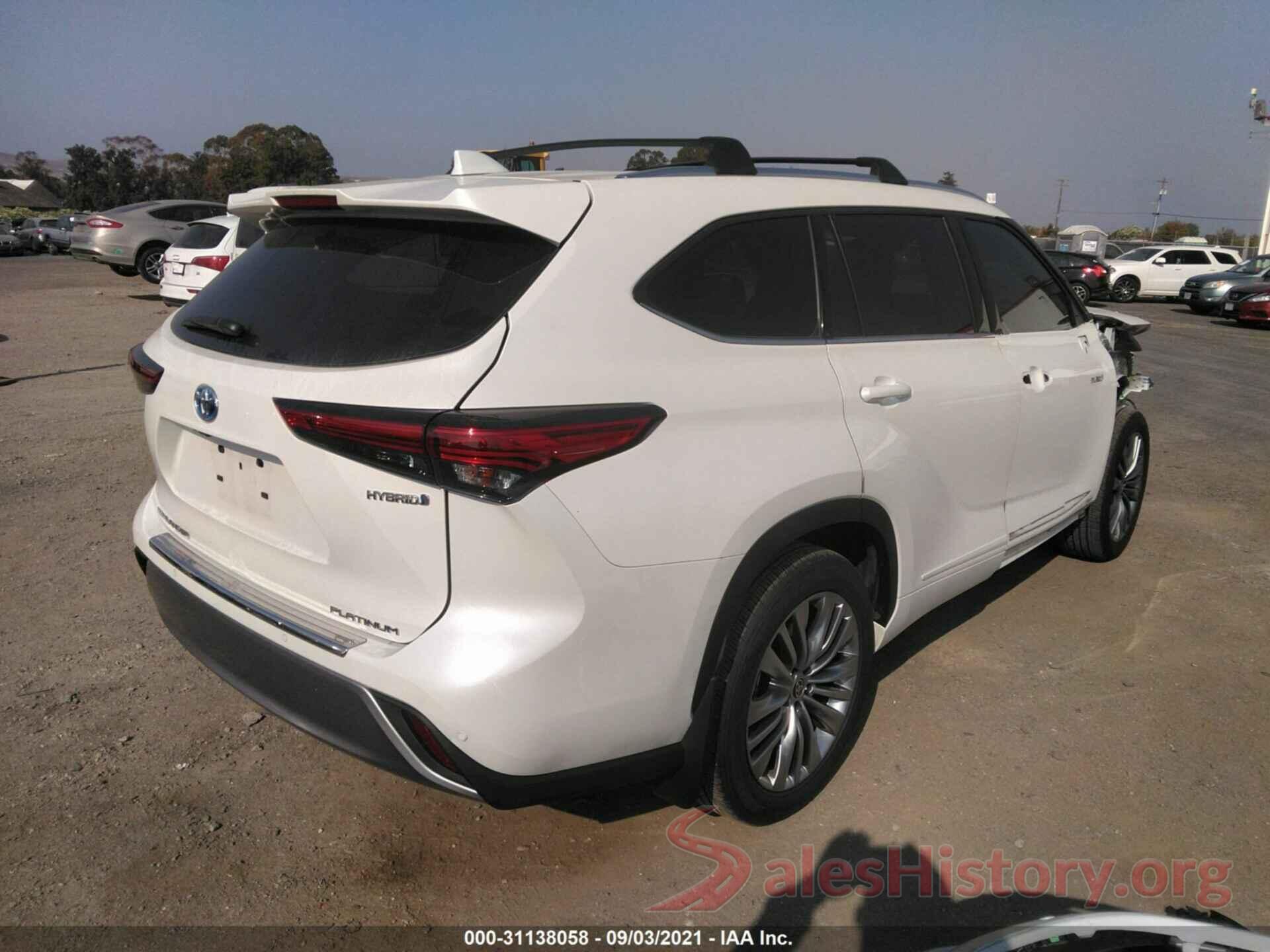 5TDEBRCH3MS015231 2021 TOYOTA HIGHLANDER