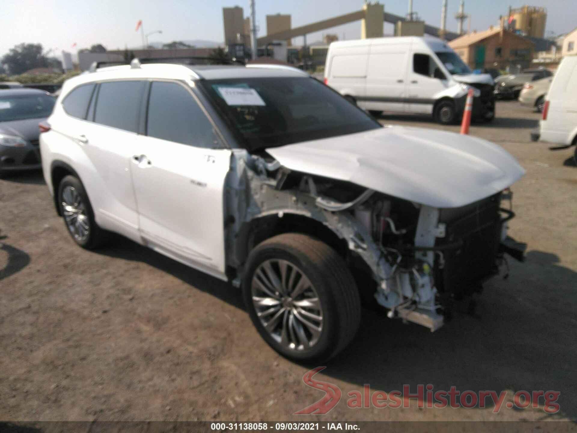 5TDEBRCH3MS015231 2021 TOYOTA HIGHLANDER