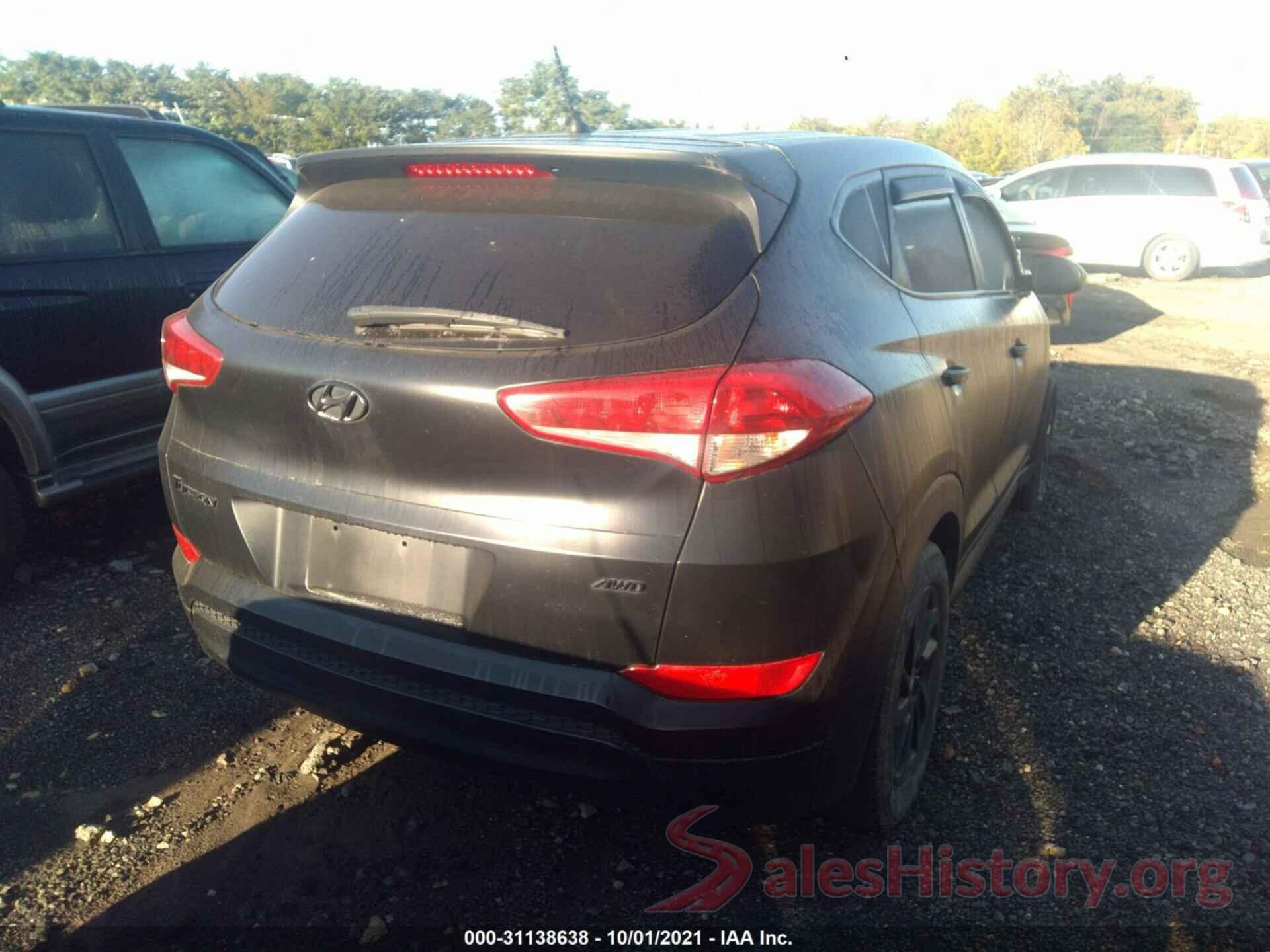 KM8J2CA44JU821254 2018 HYUNDAI TUCSON