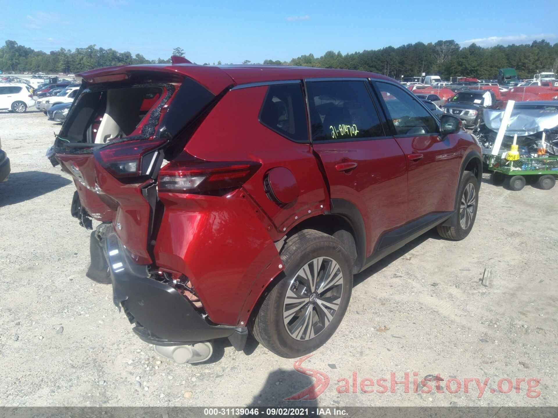 JN8AT3BA3MW007518 2021 NISSAN ROGUE