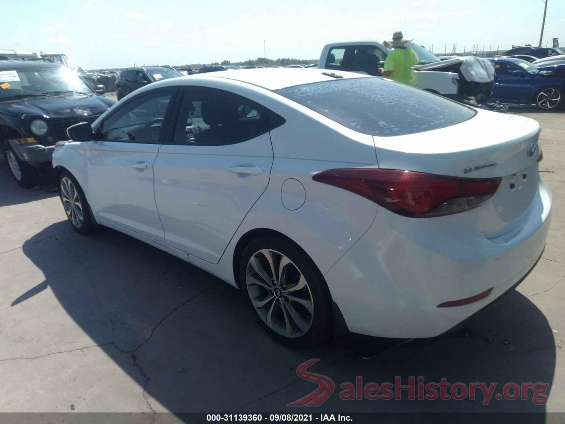 5NPDH4AEXGH797074 2016 HYUNDAI ELANTRA