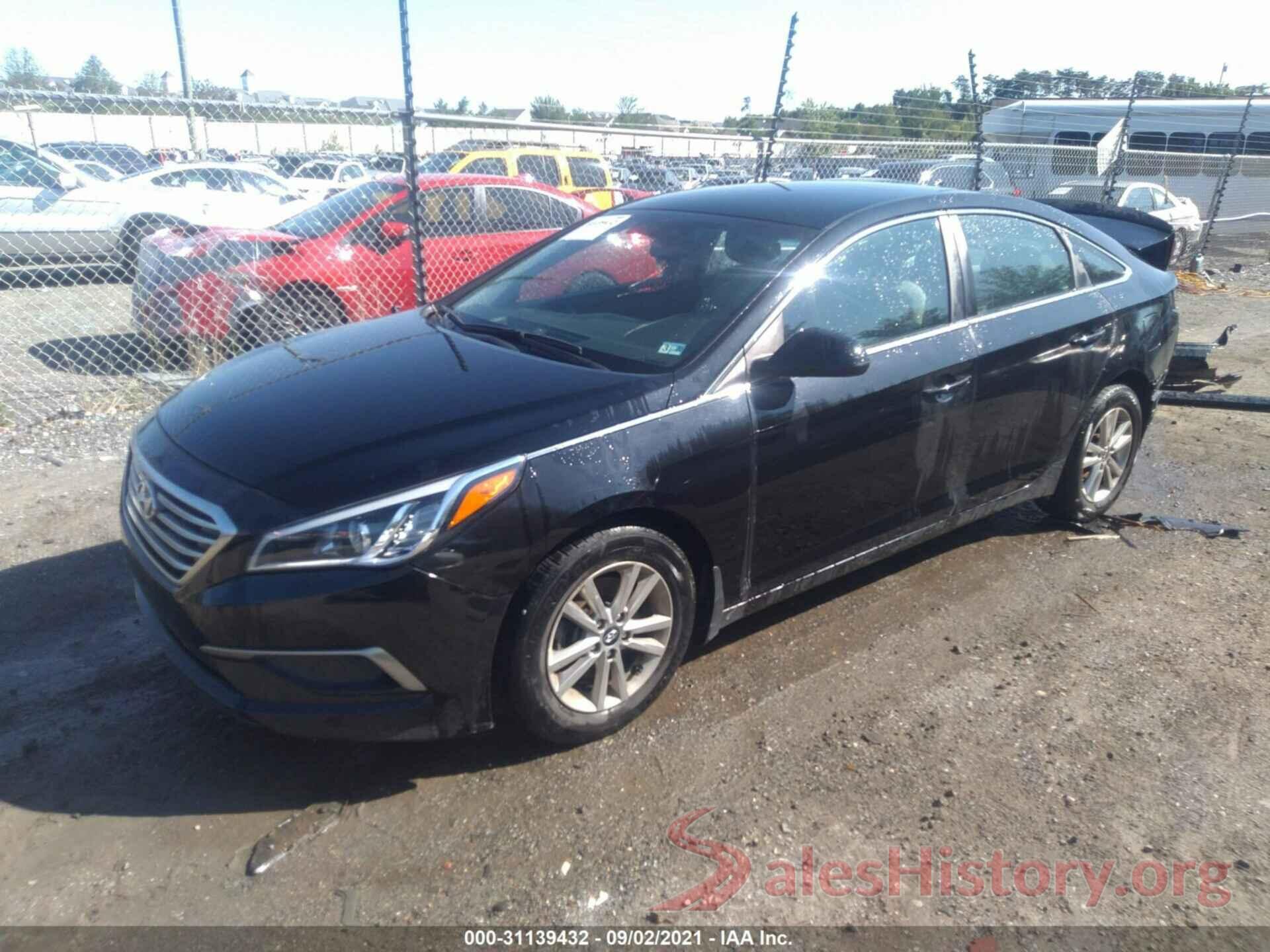 5NPE24AF0GH405301 2016 HYUNDAI SONATA