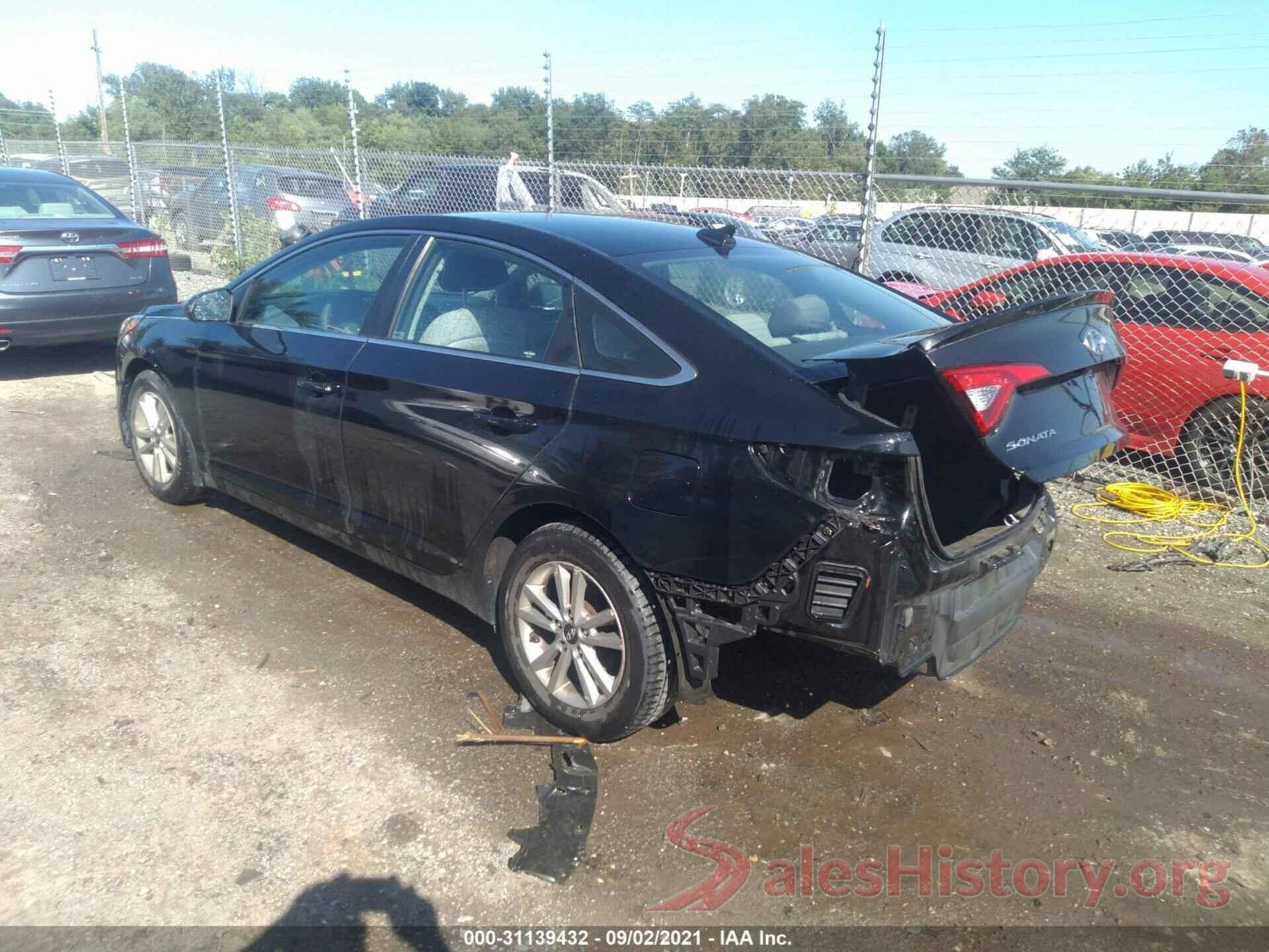 5NPE24AF0GH405301 2016 HYUNDAI SONATA