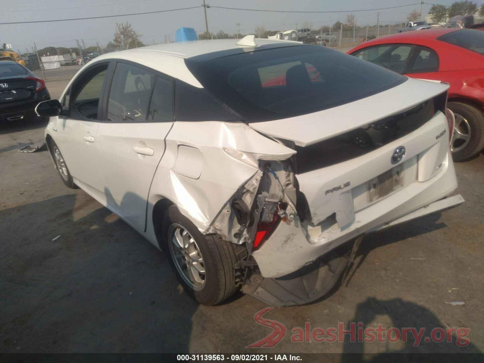 JTDKARFU3G3506662 2016 TOYOTA PRIUS