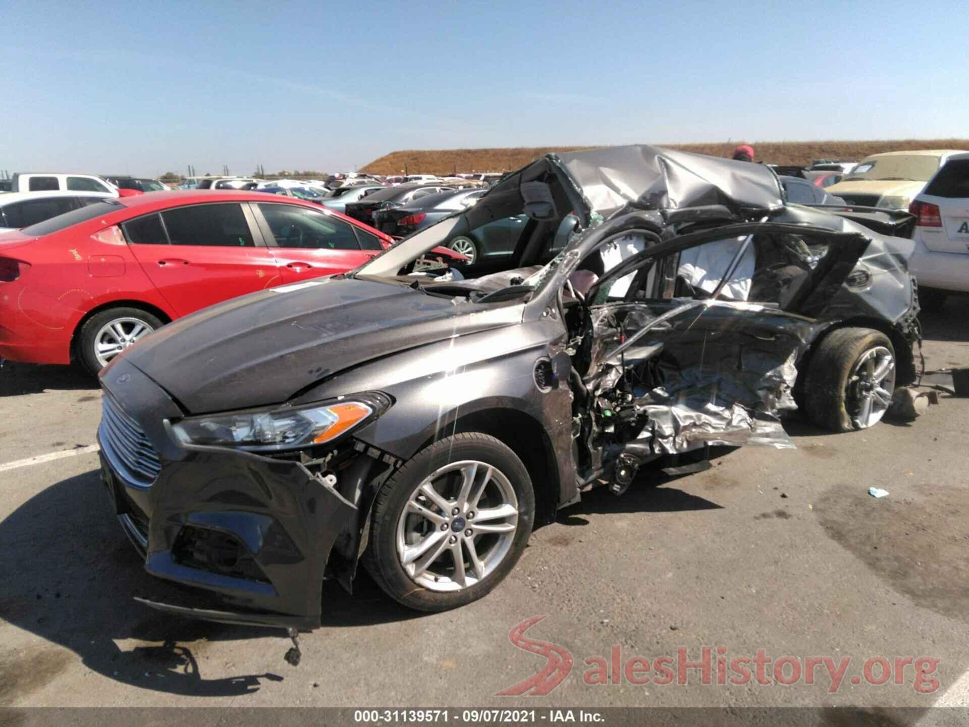 3FA6P0SU0GR125392 2016 FORD FUSION ENERGI