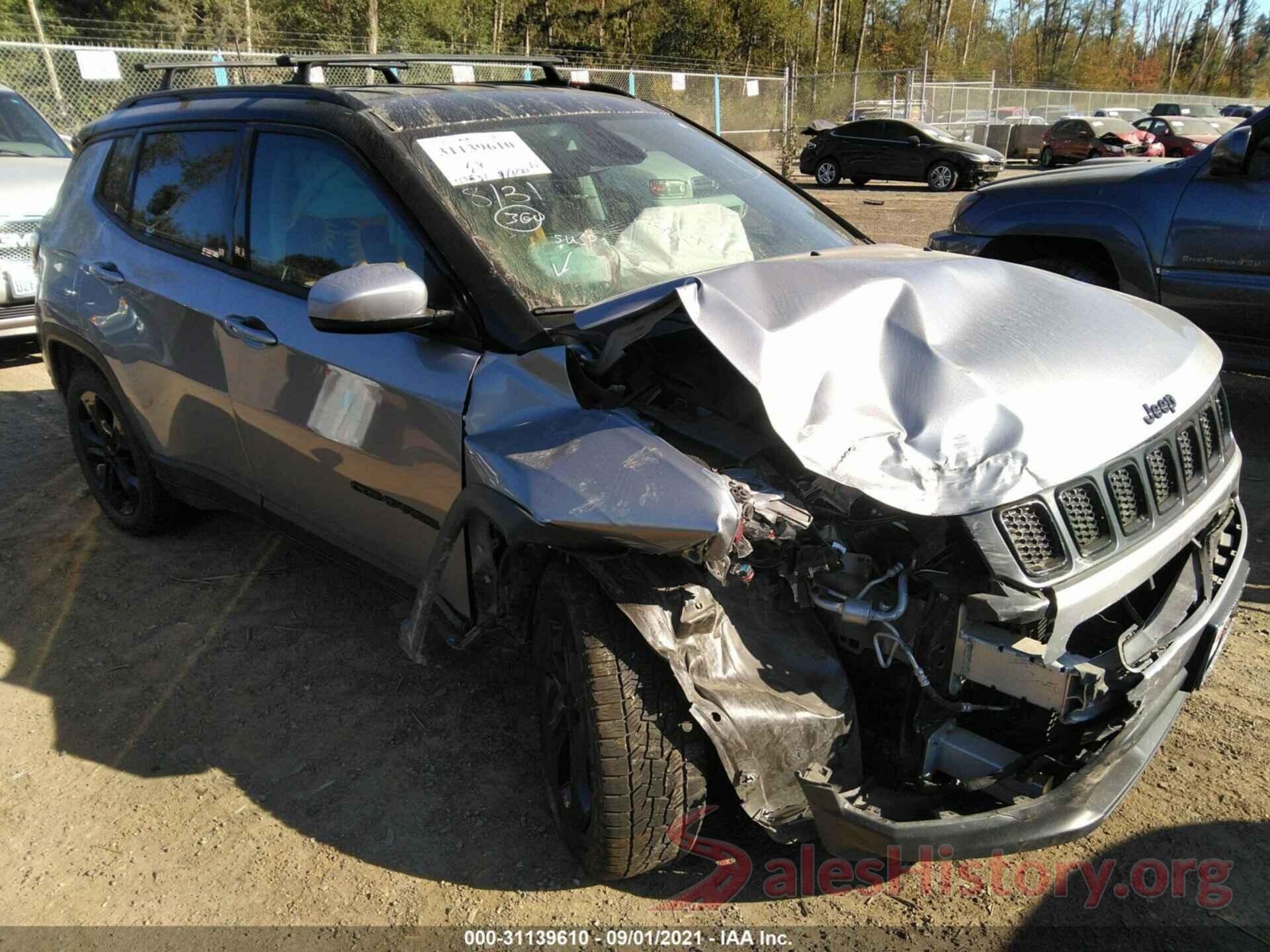 3C4NJDBB9KT621221 2019 JEEP COMPASS