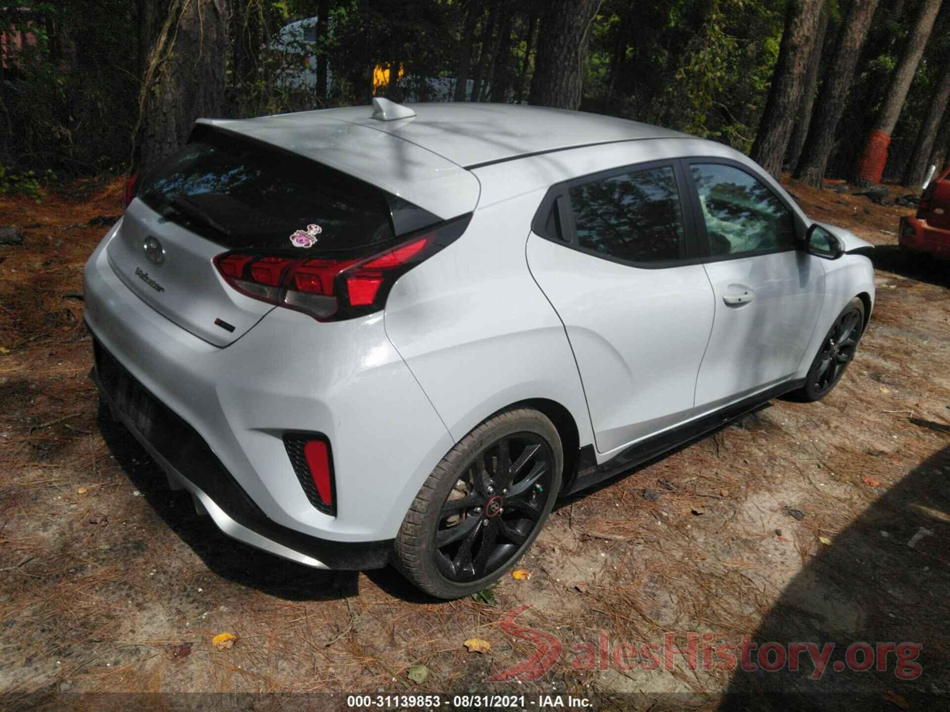 KMHTH6AB7LU027679 2020 HYUNDAI VELOSTER