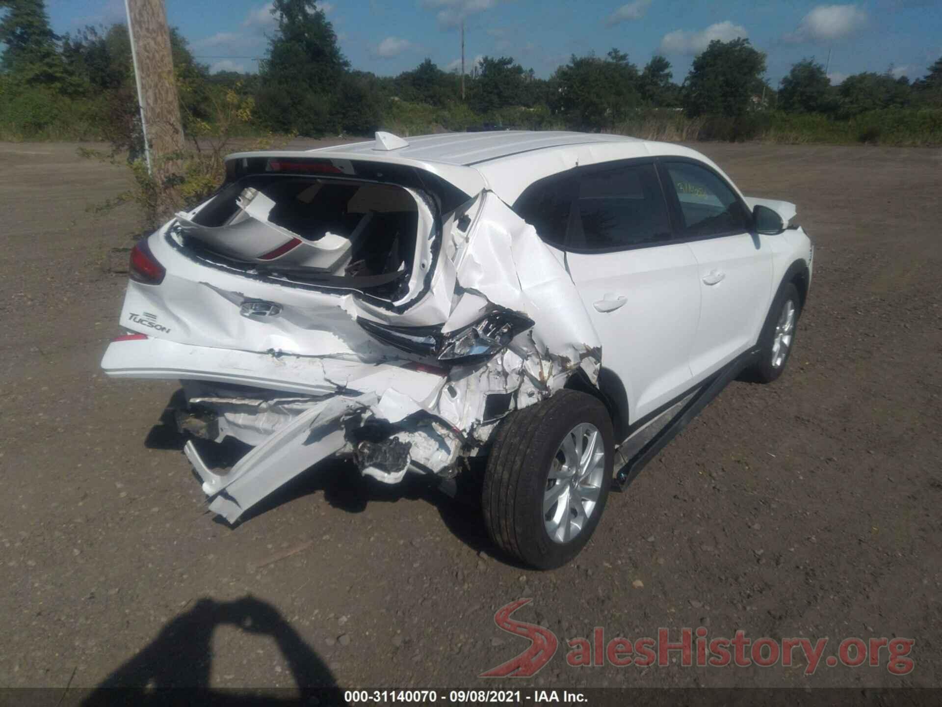 KM8J23A41KU923564 2019 HYUNDAI TUCSON