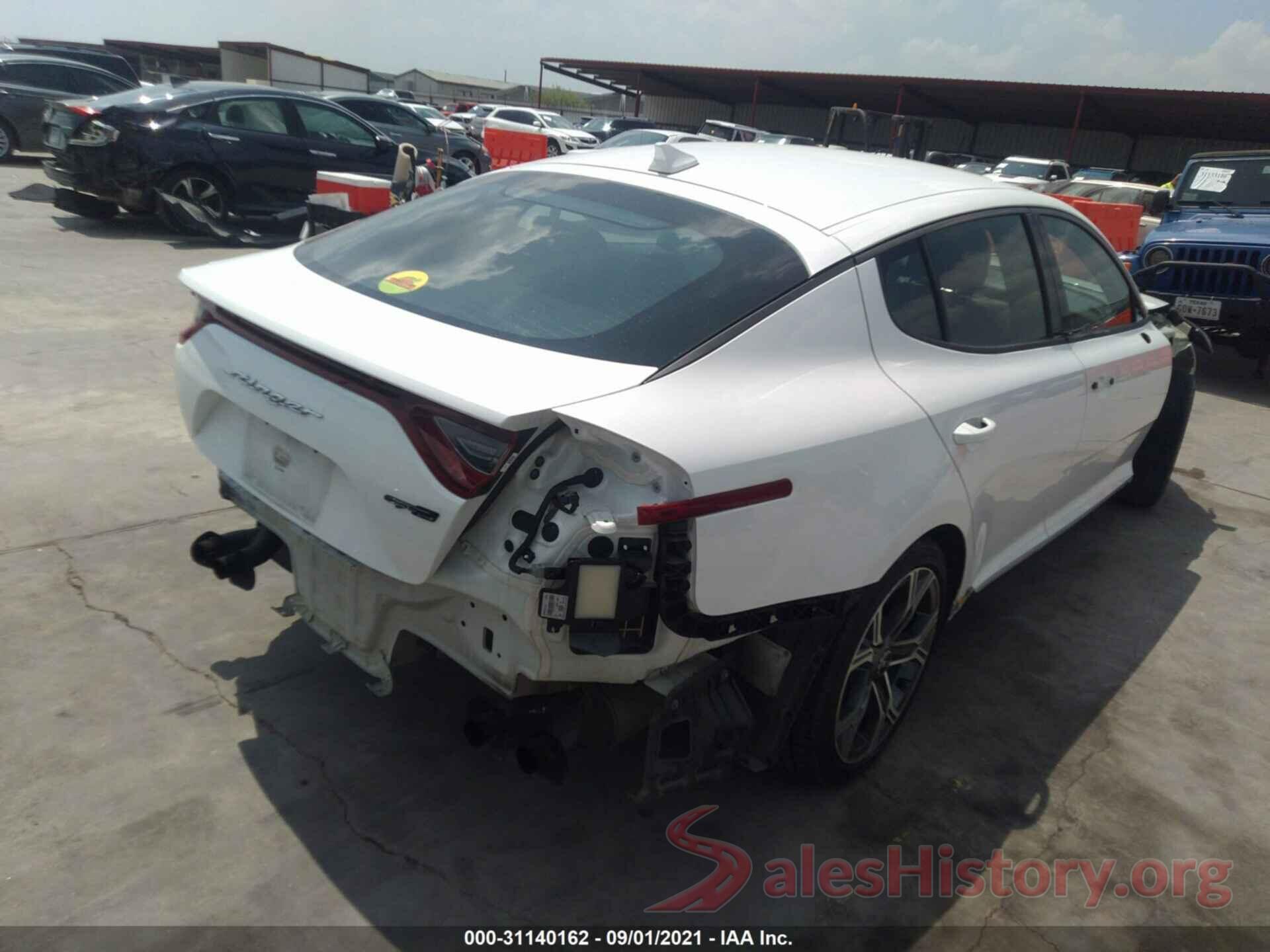 KNAE15LA4L6081796 2020 KIA STINGER