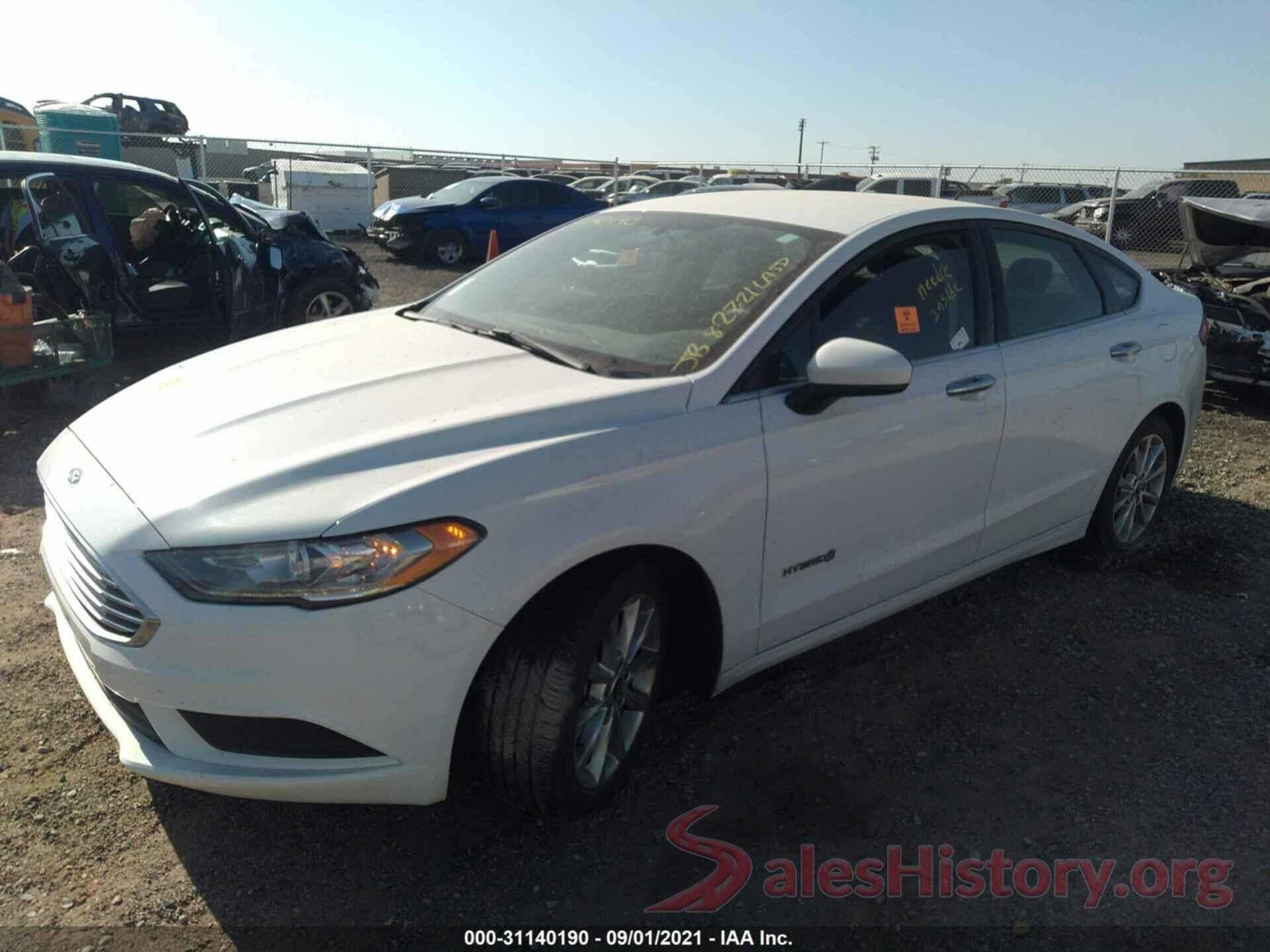 3FA6P0LU3HR238270 2017 FORD FUSION