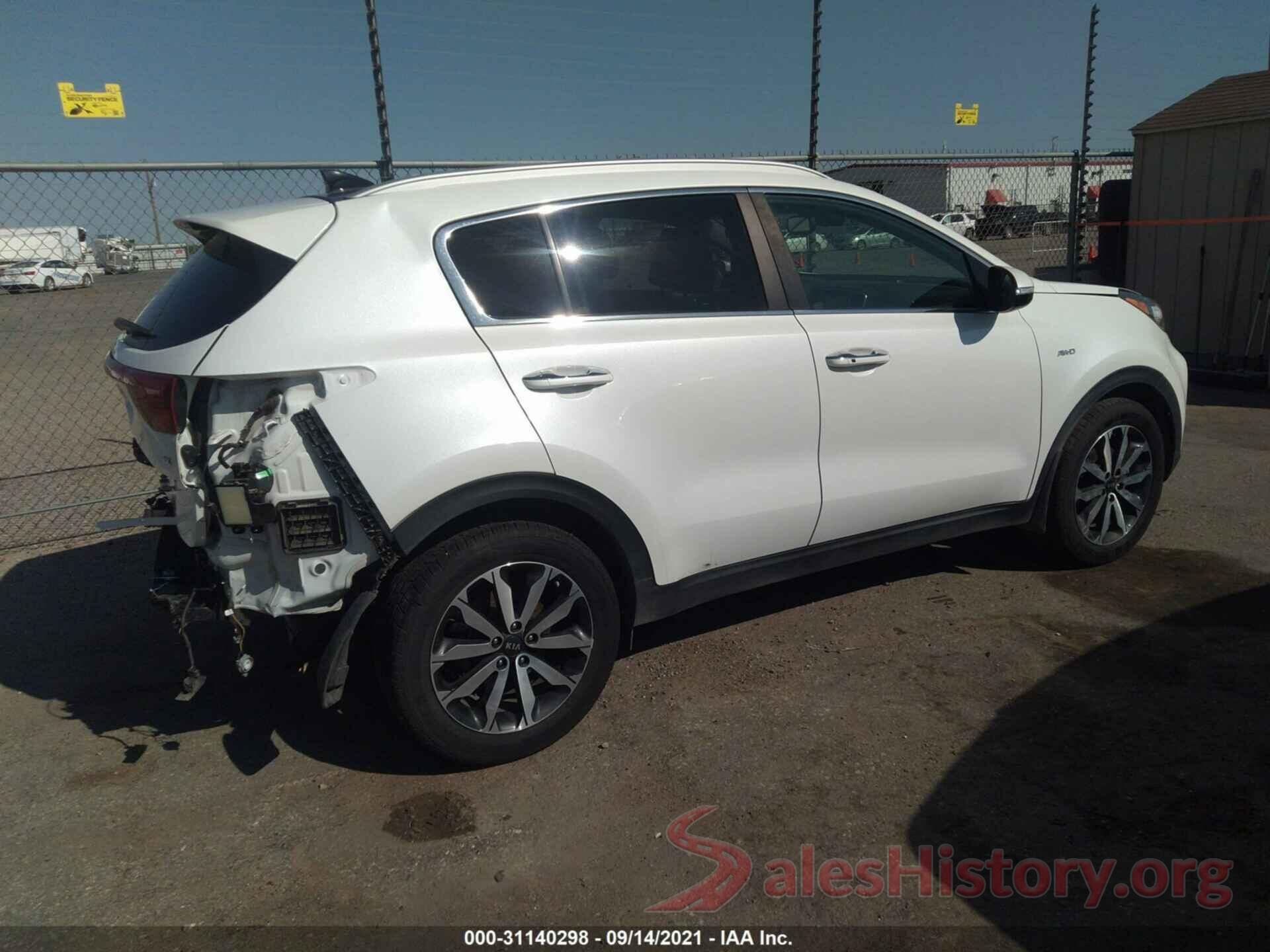 KNDPNCACXH7184392 2017 KIA SPORTAGE