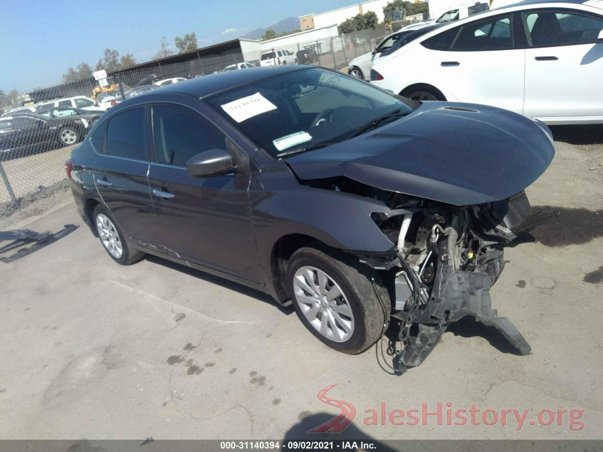 3N1AB7AP7HL657169 2017 NISSAN SENTRA